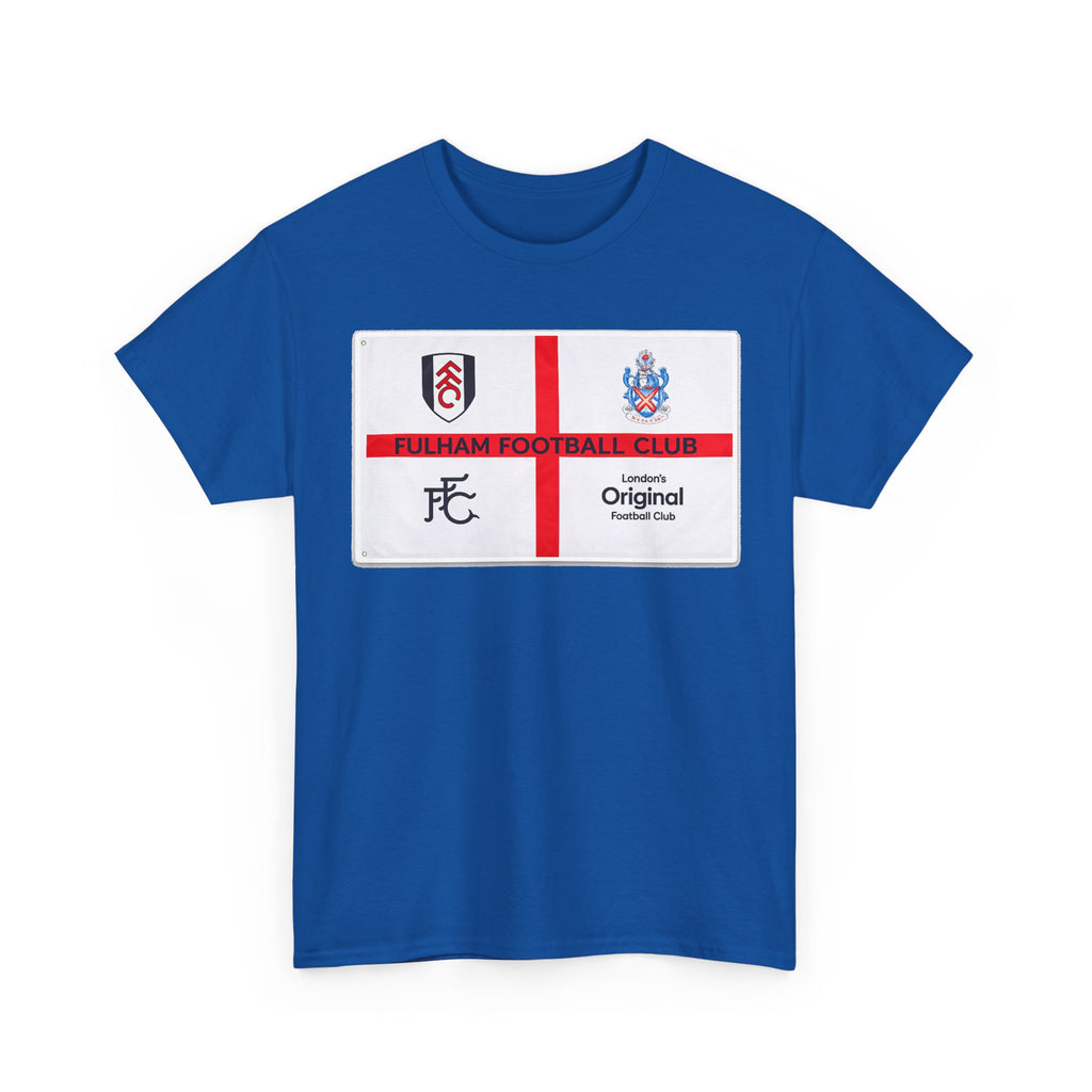 Fulham Football Club Crest Tee — St George’s Cross Football Shirt