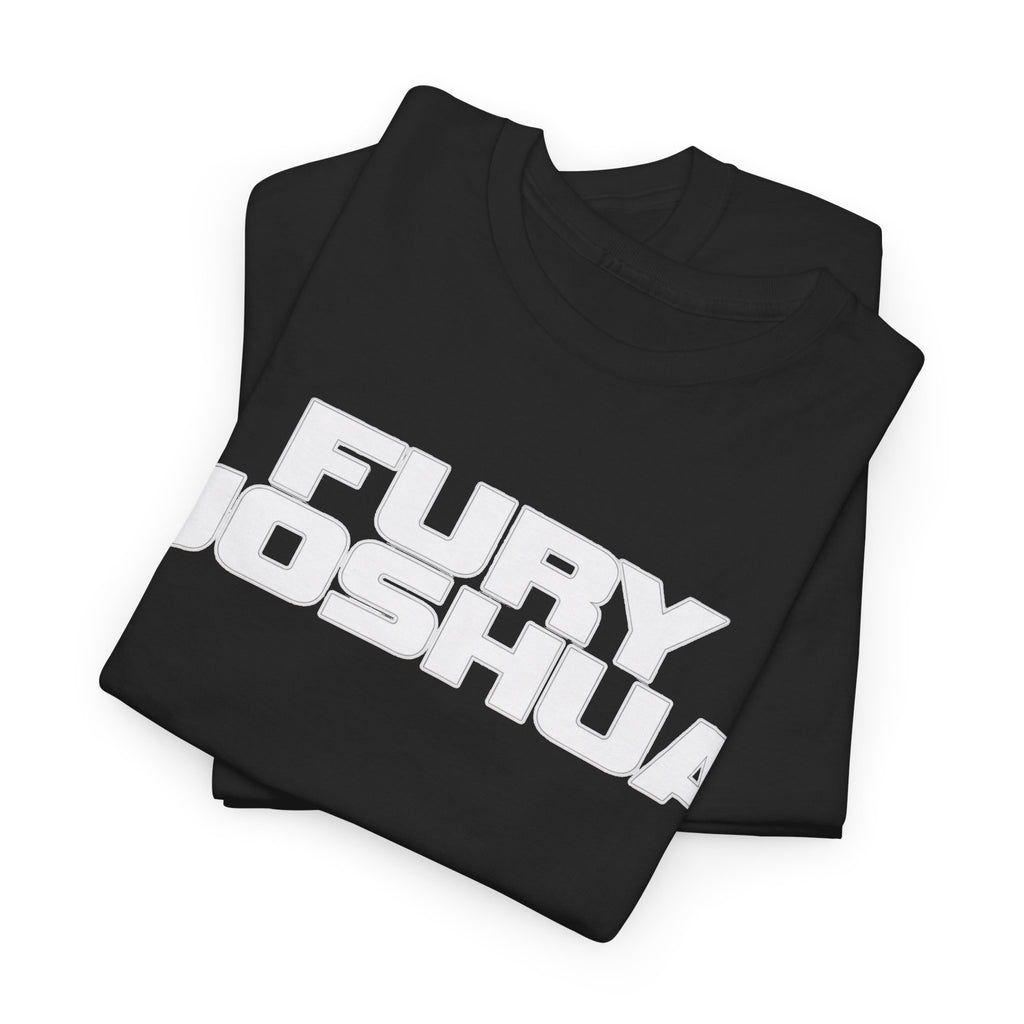 Fury vs Joshua Boxing Cotton T‑Shirt — Heavyweight Fight Night Tee