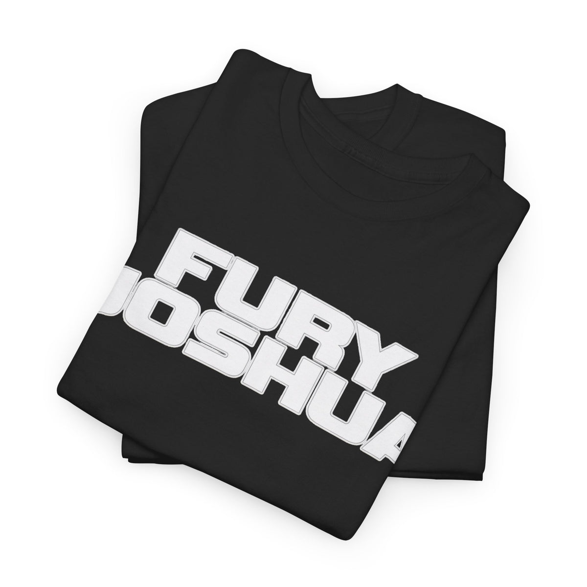 Fury vs Joshua Boxing Cotton T‑Shirt — Heavyweight Fight Night Tee