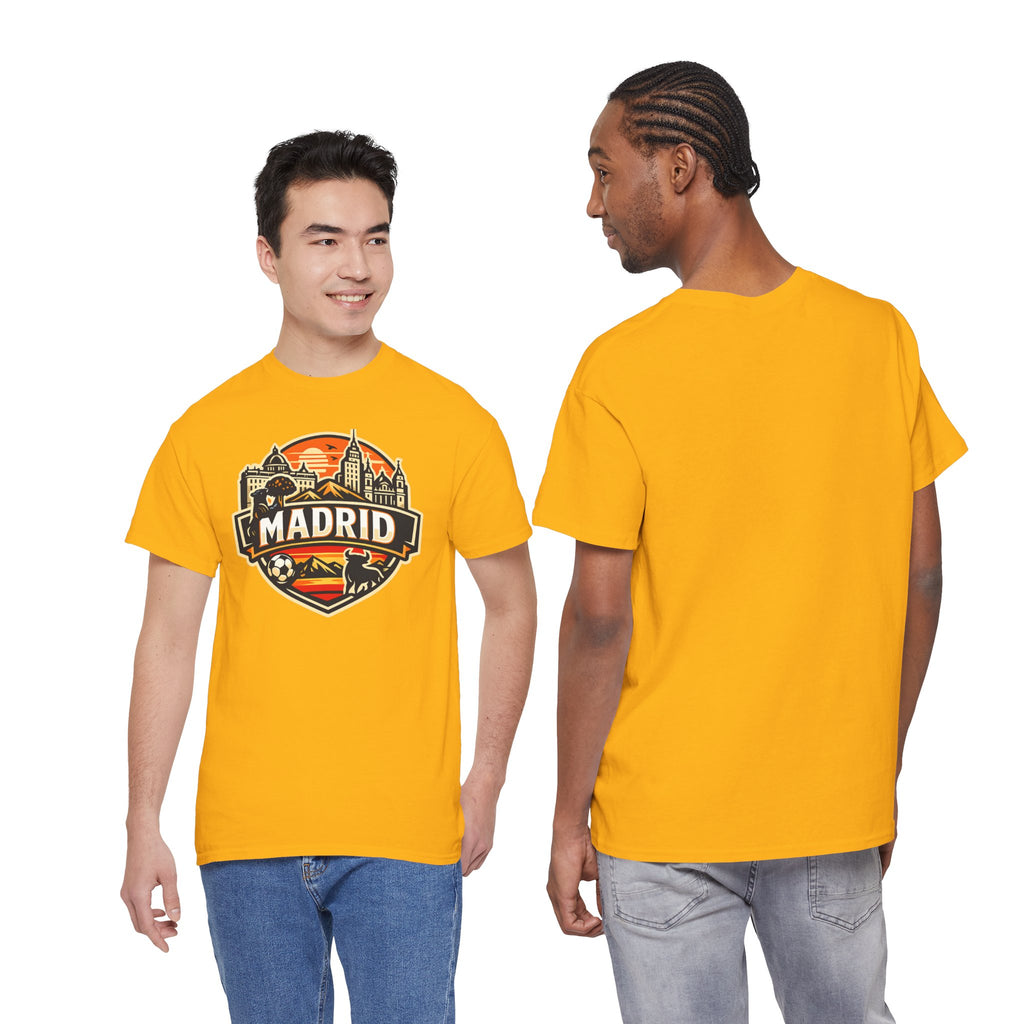 Madrid Skyline Soccer Crest T-Shirt