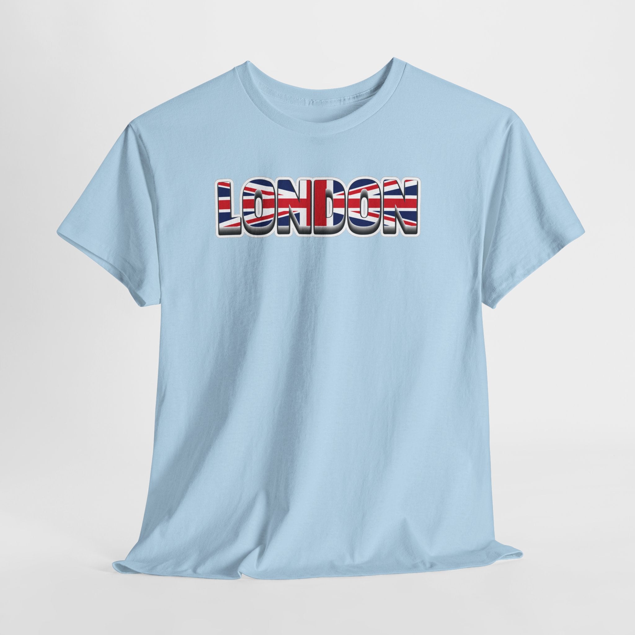 London Union Jack Graphic Tee — Bold UK Travel T-Shirt