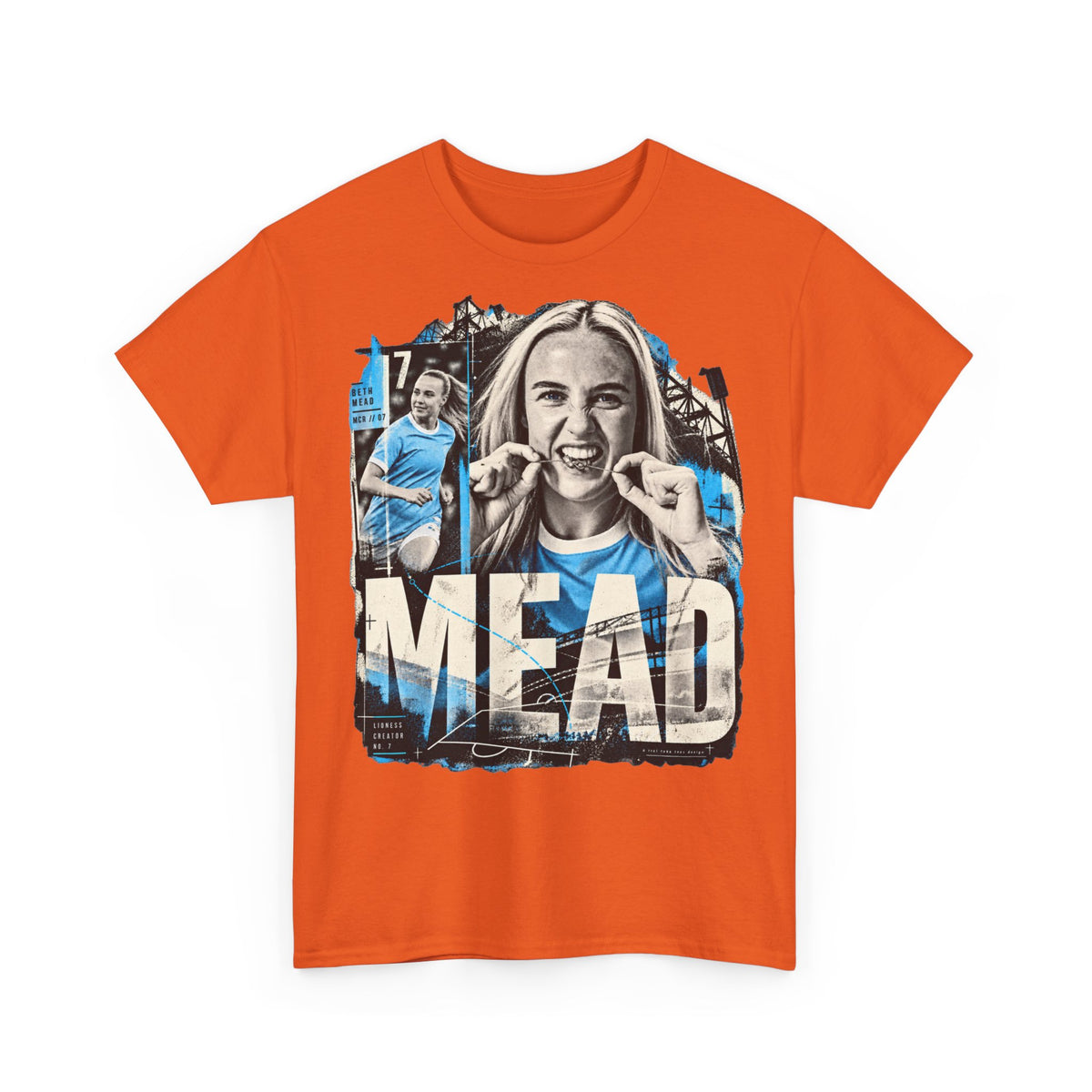 Beth Mead Unisex Heavy Cotton Tee