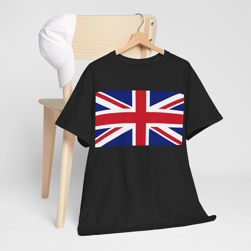 Union Jack Flag T‑Shirt — British Flag Tee for UK Pride & Travel