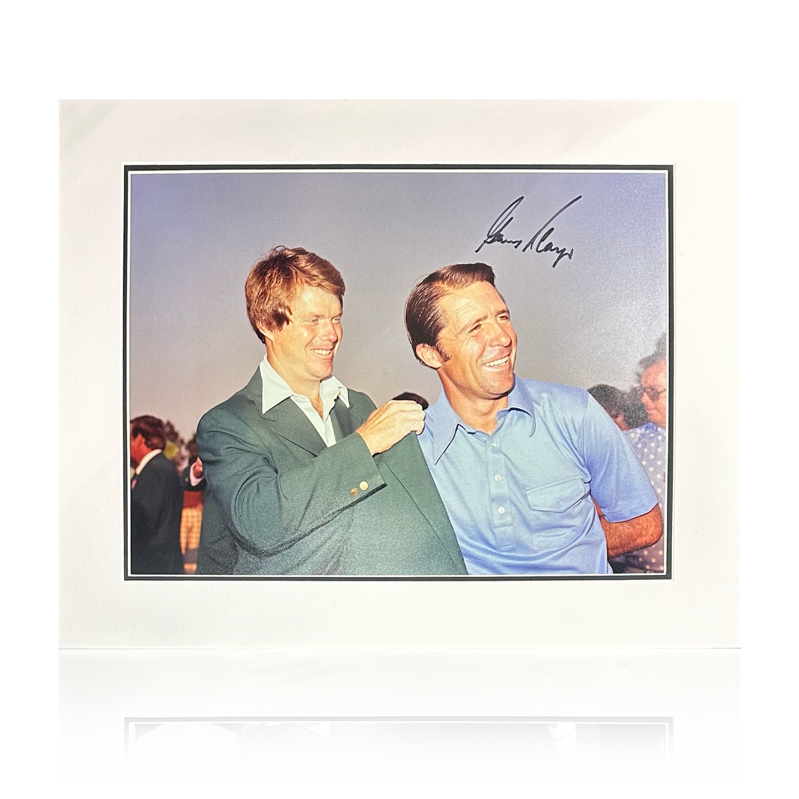 Gary Player Signed 16x12 Image Deluxe Mount