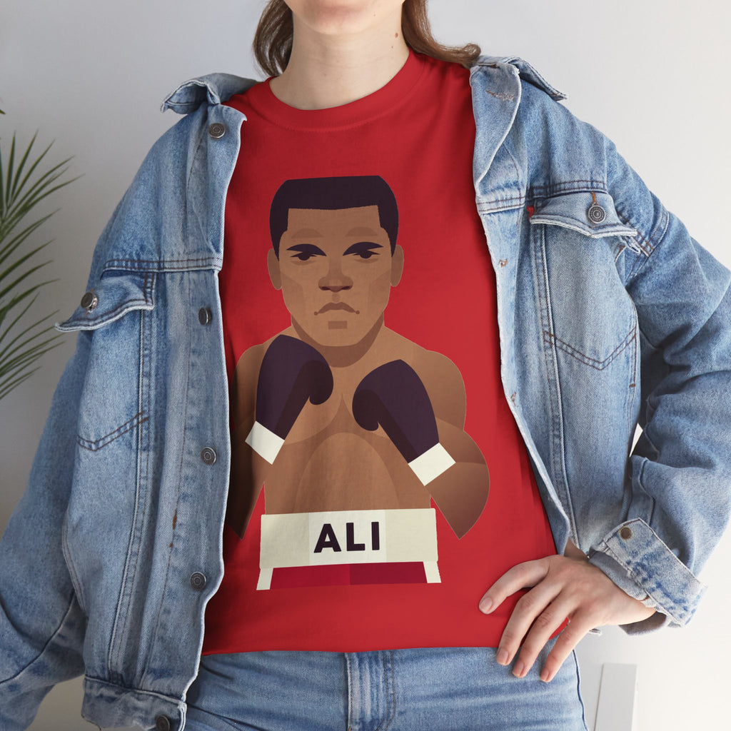 Muhammad Ali Boxing Champion Cotton T-Shirt