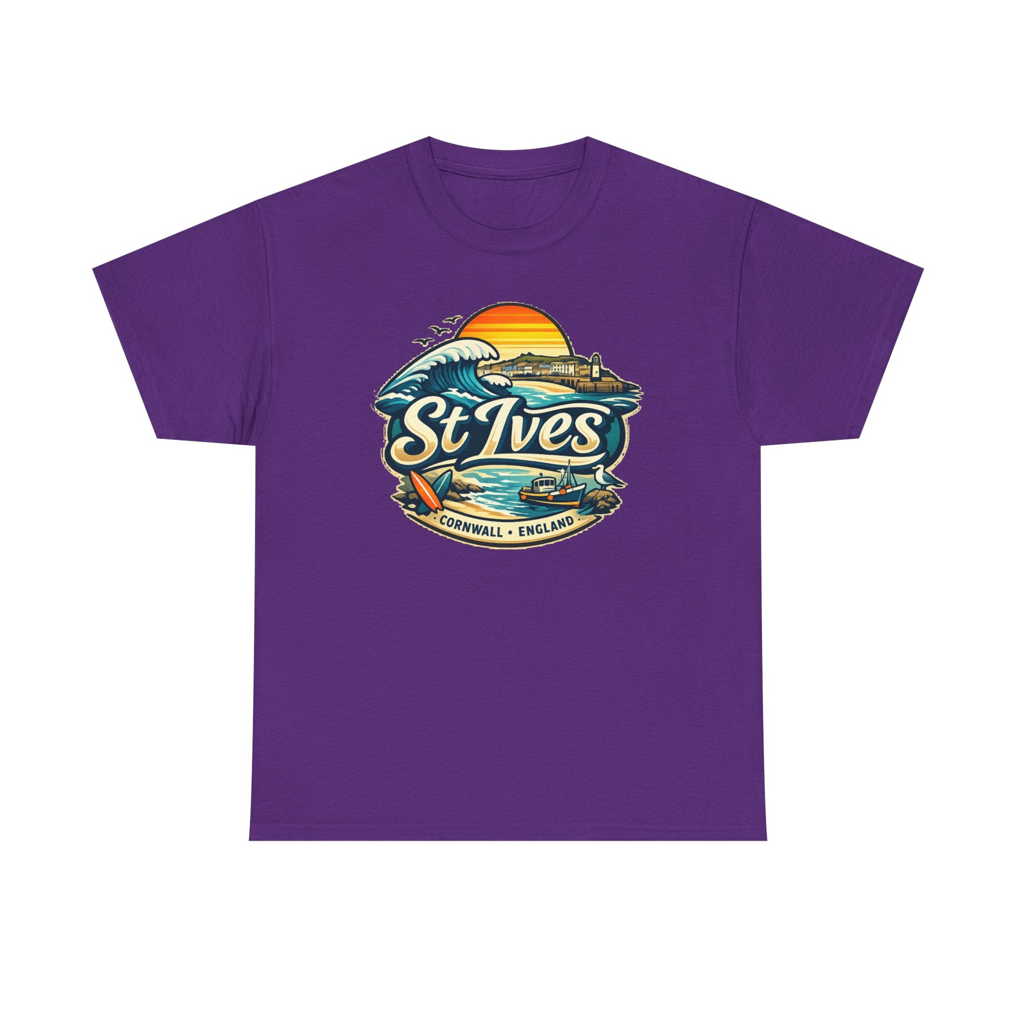 St Ives Cornwall Vintage Surf Tee