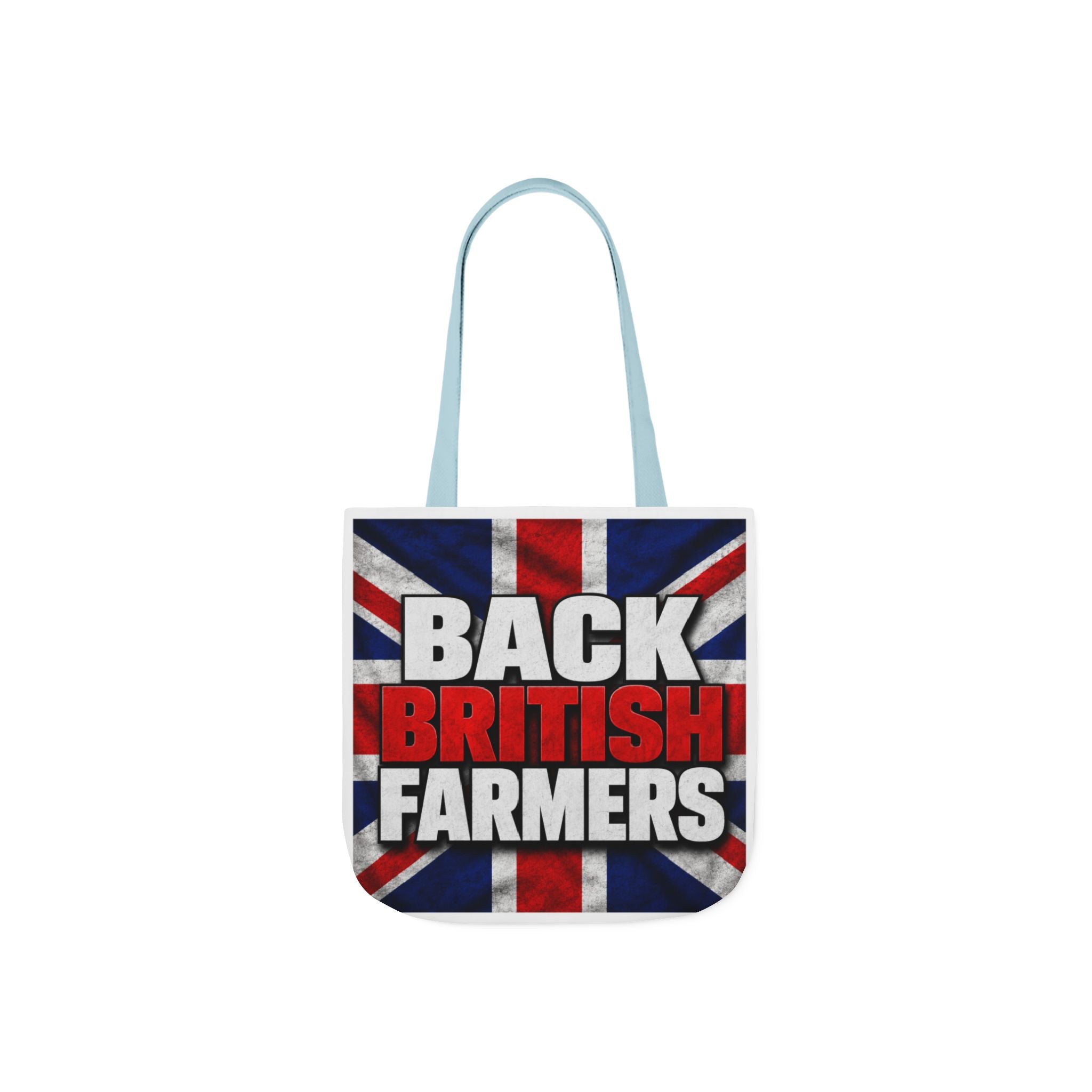 Back British Farmers Canvas Tote Bag — Union Jack Farming Support Tote