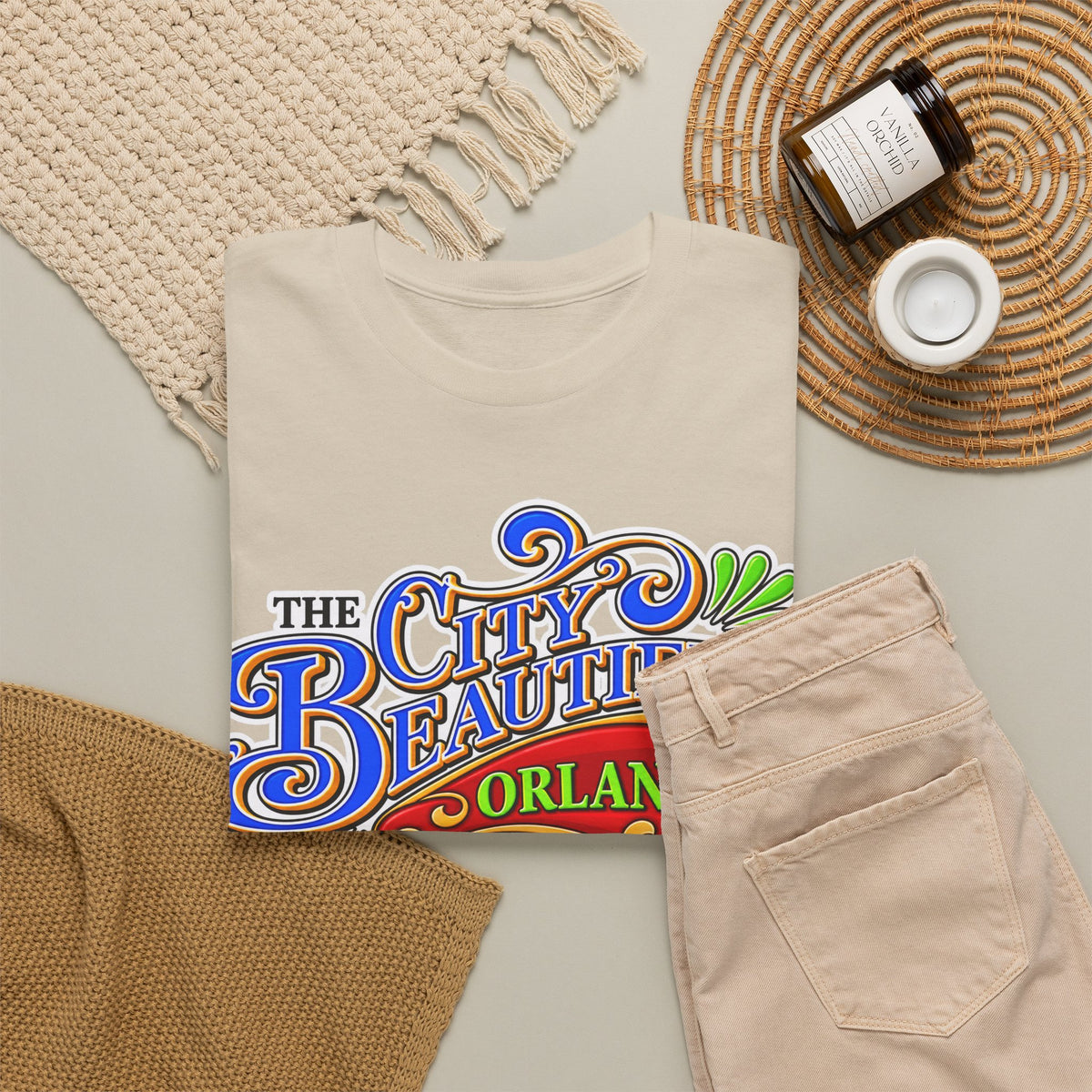 The City Beautiful Orlando Graphic Cotton Tee