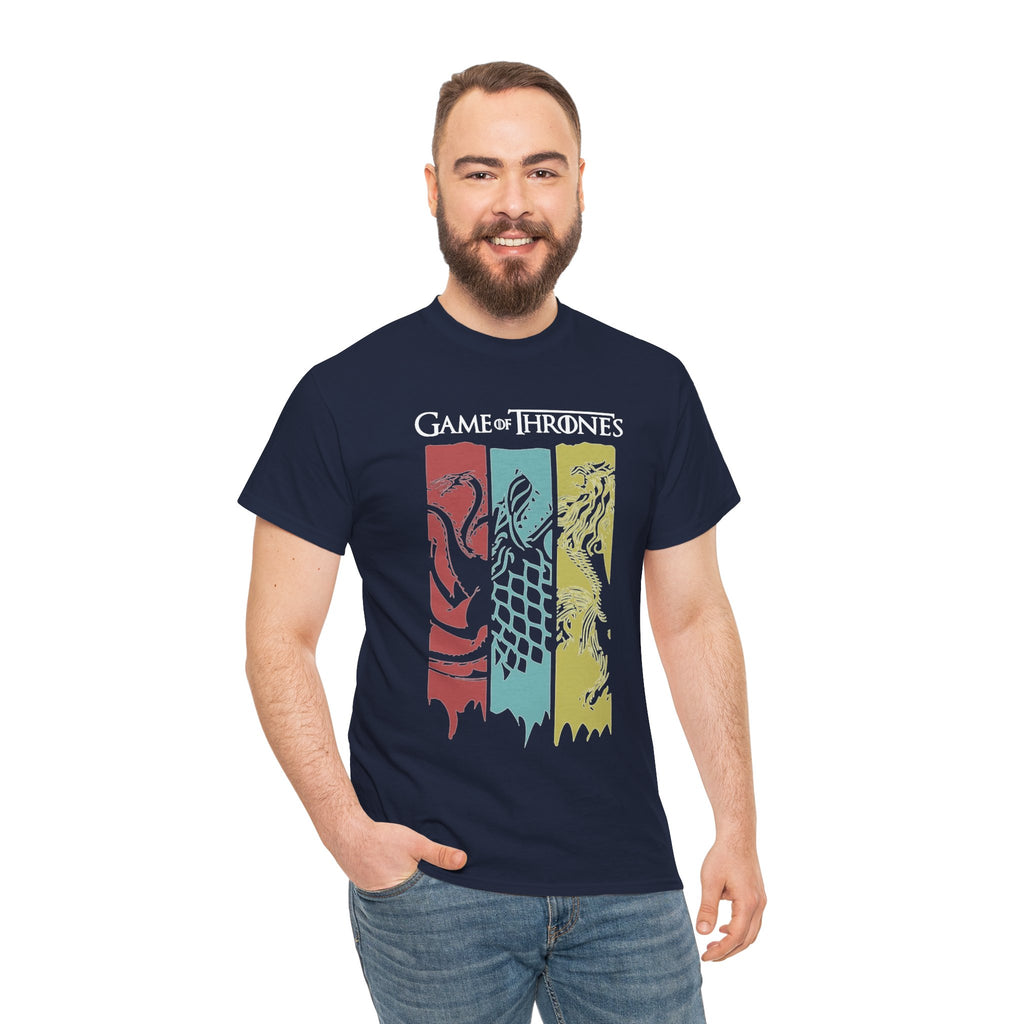 Game of Thrones House Sigils T-Shirt — Stark Lannister Tully Banner Tee