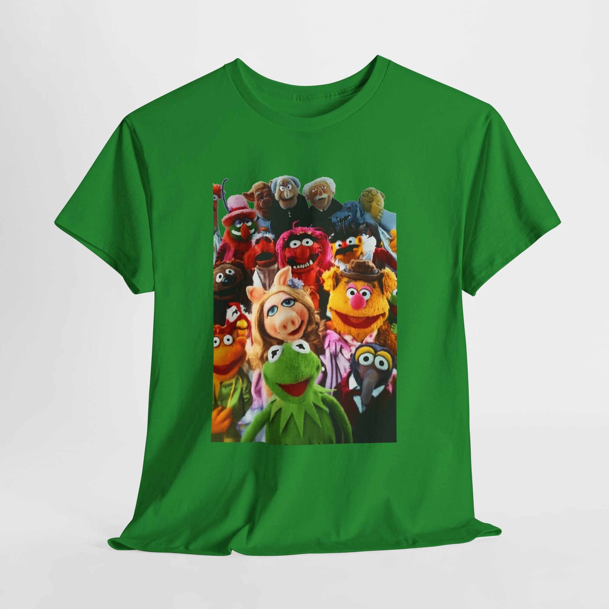 Muppets Puppet Ensemble Graphic Tee — Fun Family Cartoon Shirt
