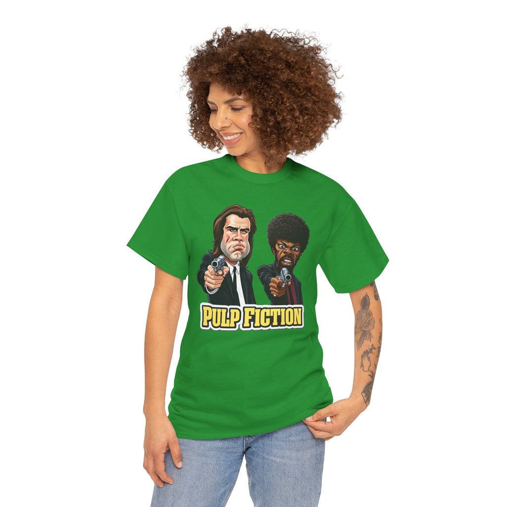 Pulp Fiction Graphic Tee - Retro Movie Poster T-Shirt