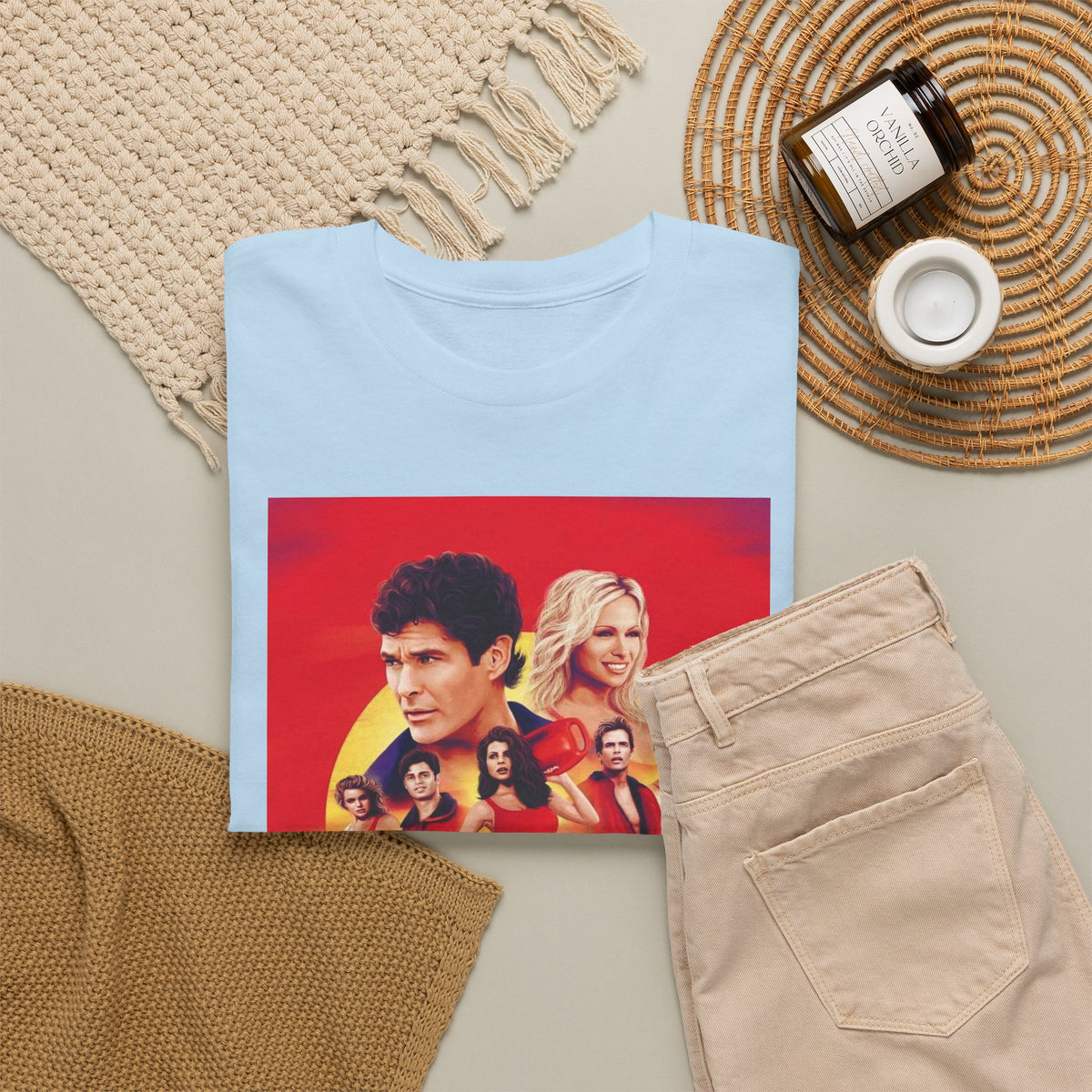 Baywatch Movie Poster Cotton T-Shirt