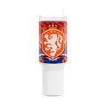 Netherlands Lion Crest 40oz Tumbler – Dutch Flag, Windmill & Tulip Travel Cup