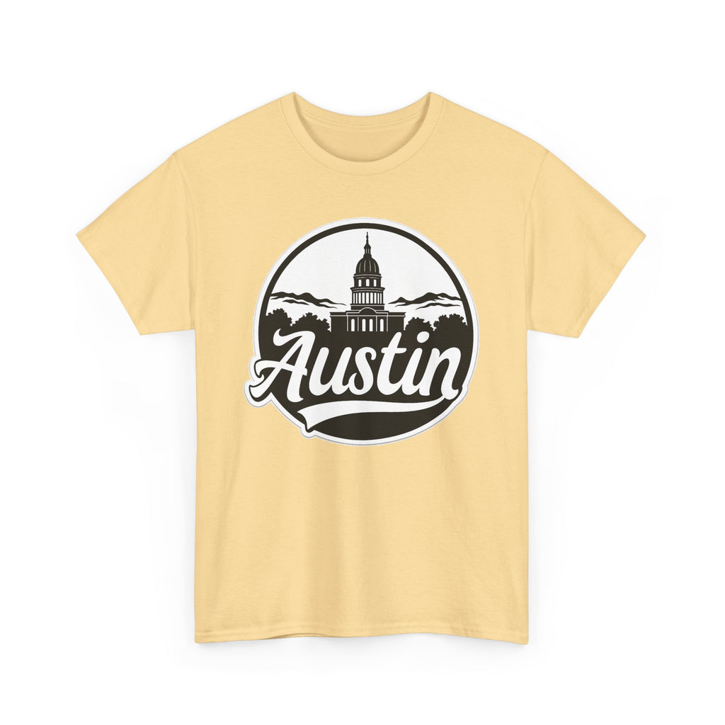 Austin Capitol Graphic Cotton T-Shirt / Tee
