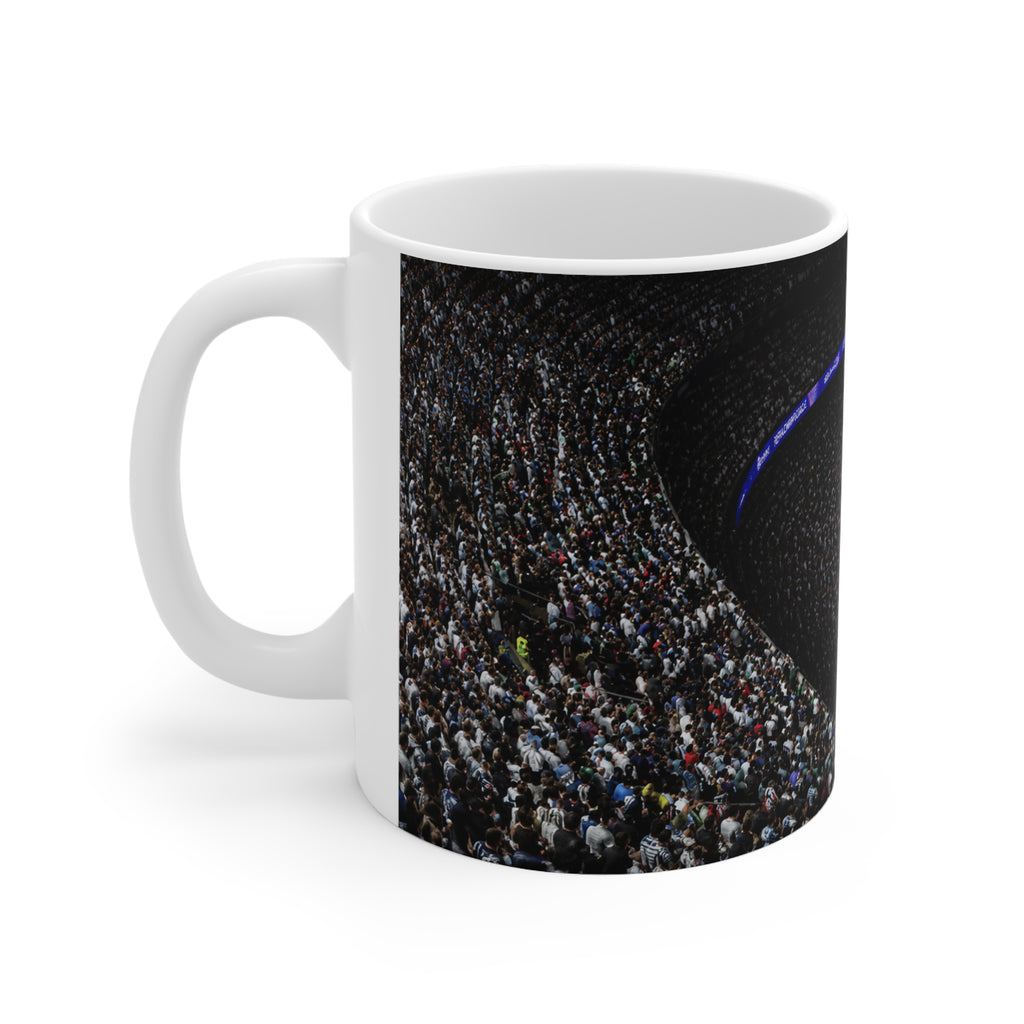 Missi at a Corner Stadium Crowd Panorama World Cup 2026 Ceramic Coffee Mug — 11oz & 15oz