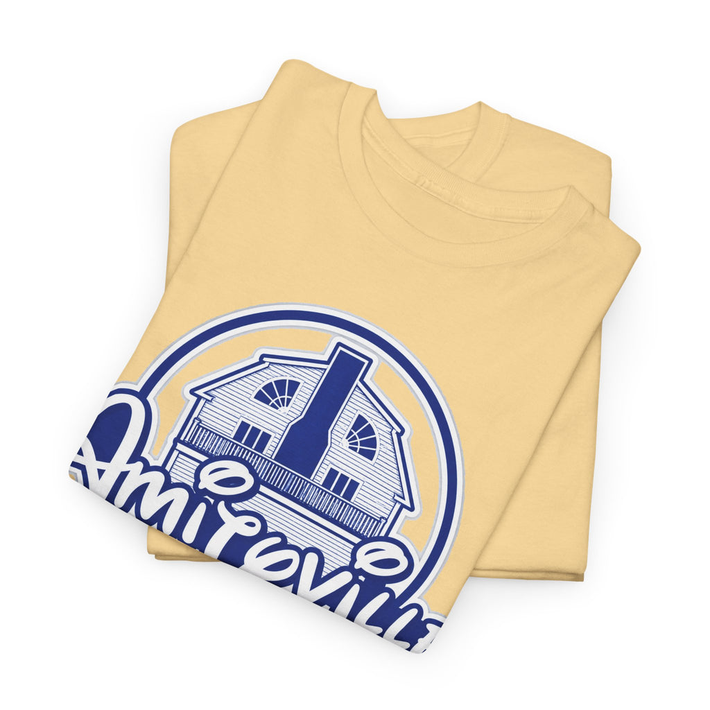 Amityville Horror Tee – "Amityville: The Scariest Place on Earth" Graphic Shirt