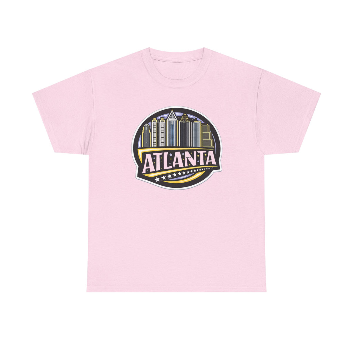 Atlanta Skyline Tee — Vintage City Badge Graphic T-Shirt