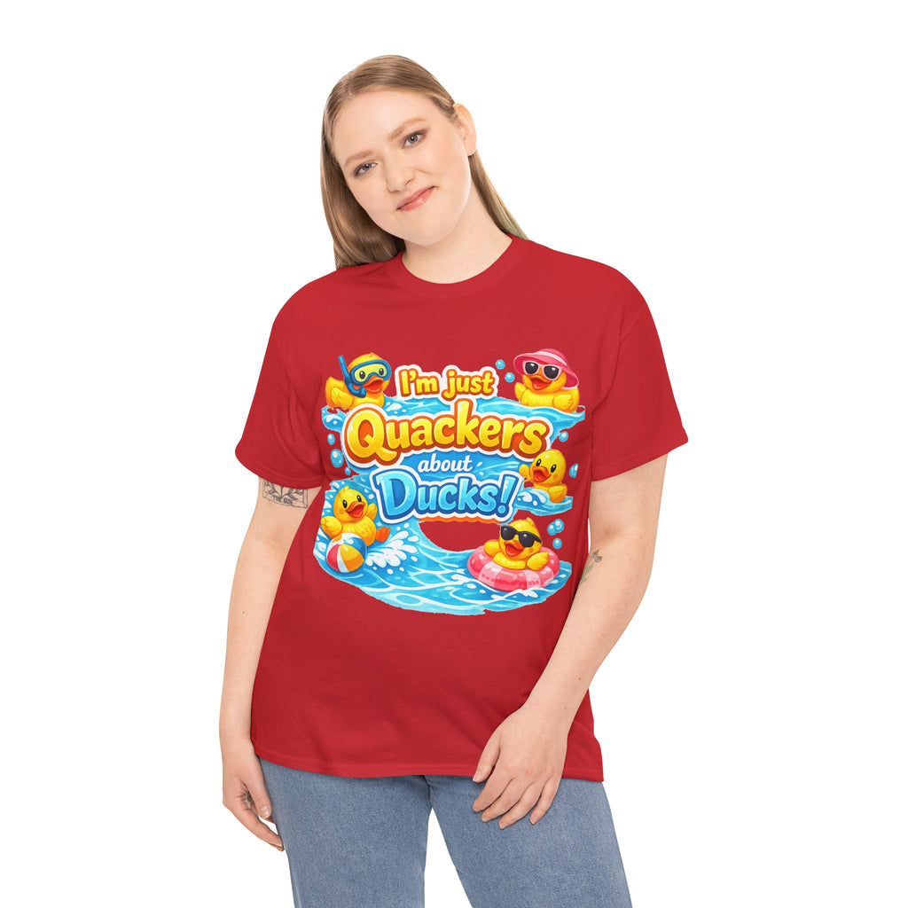 I'm Just Quackers About Ducks! Cute Rubber Duck Pool Tee