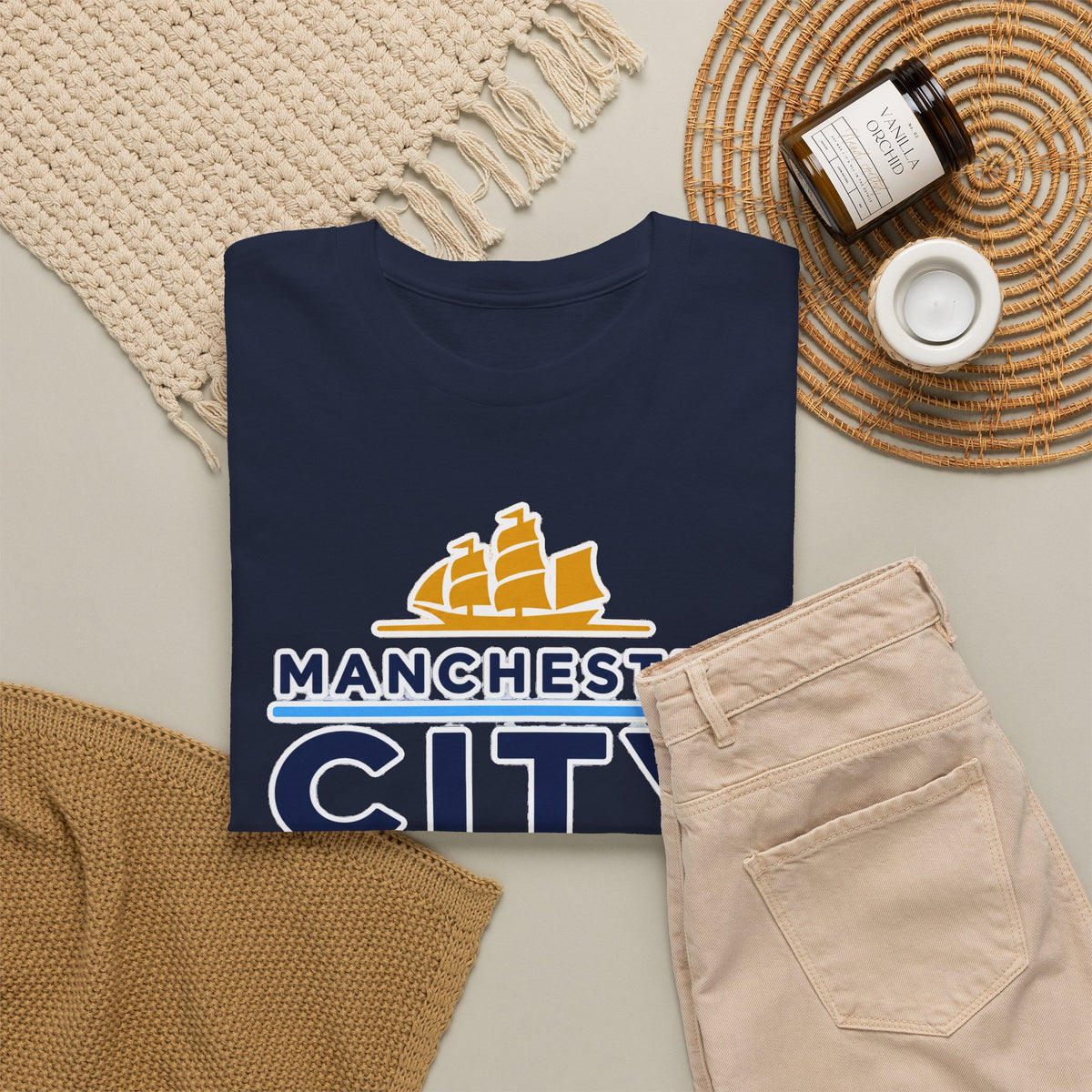Manchester City 1894 Tee – Retro Football Crest T‑Shirt