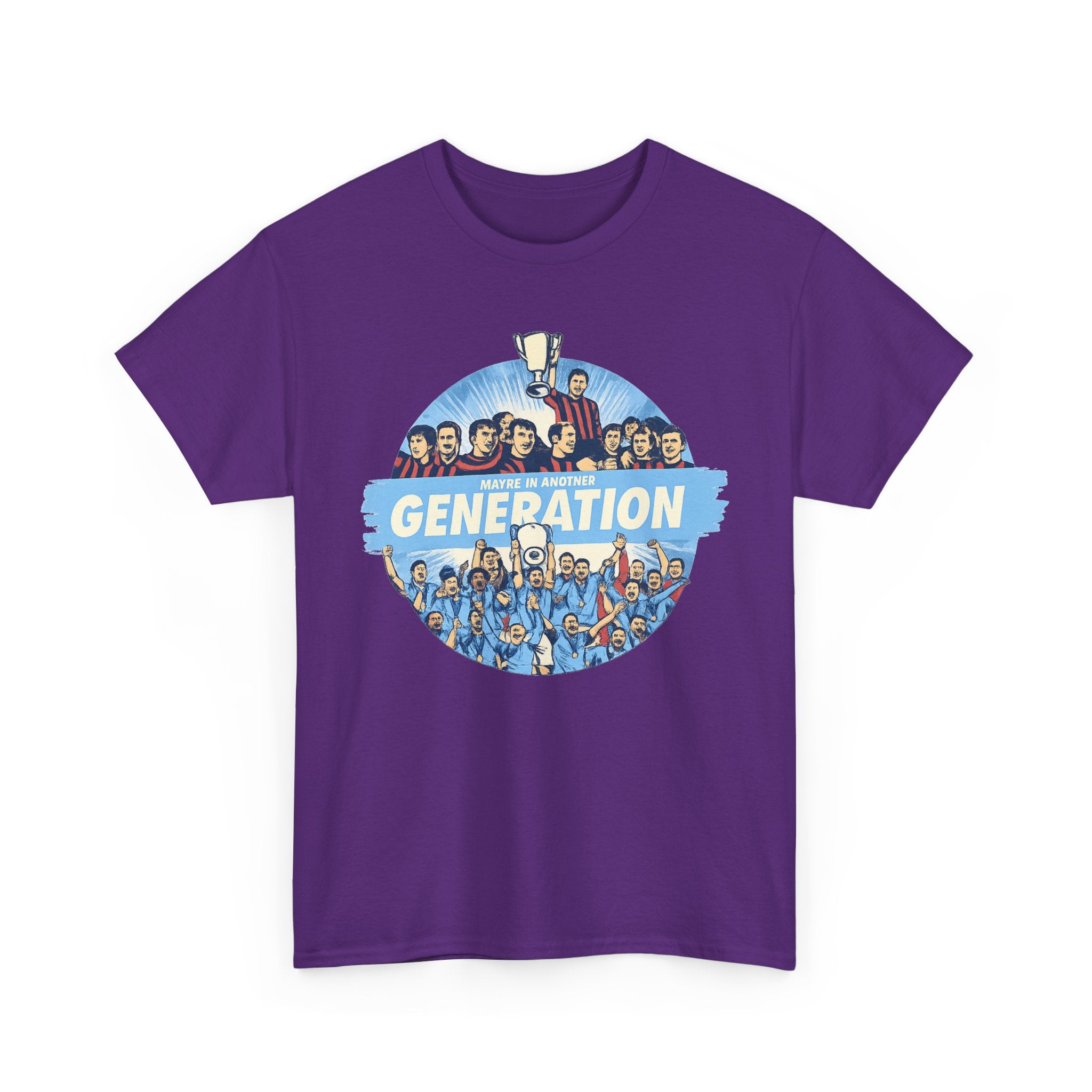 Manchester City Maybe in Another Generation Champions T‑Shirt — Retro Team Fan Tee