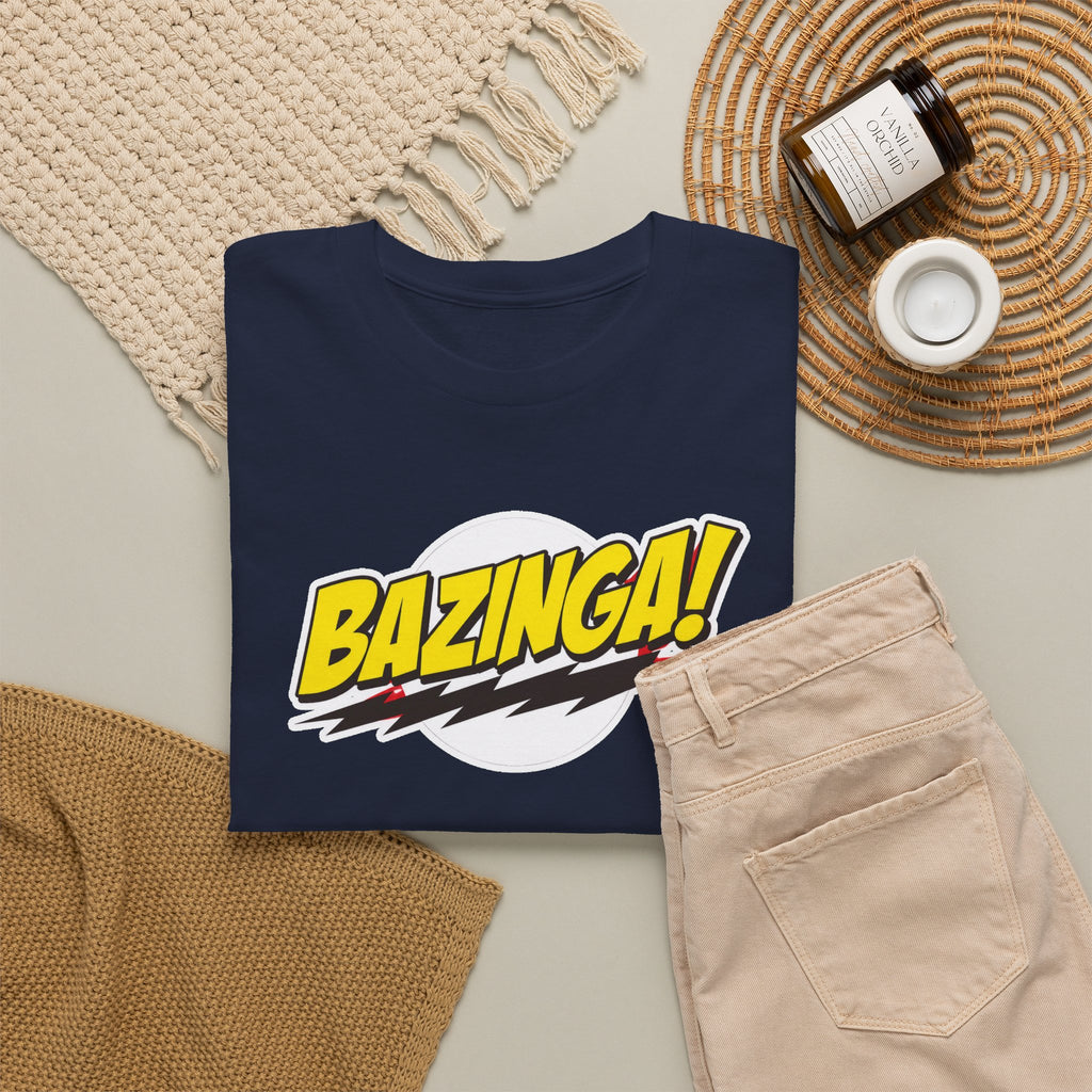 Bazinga! Graphic Cotton T-Shirt