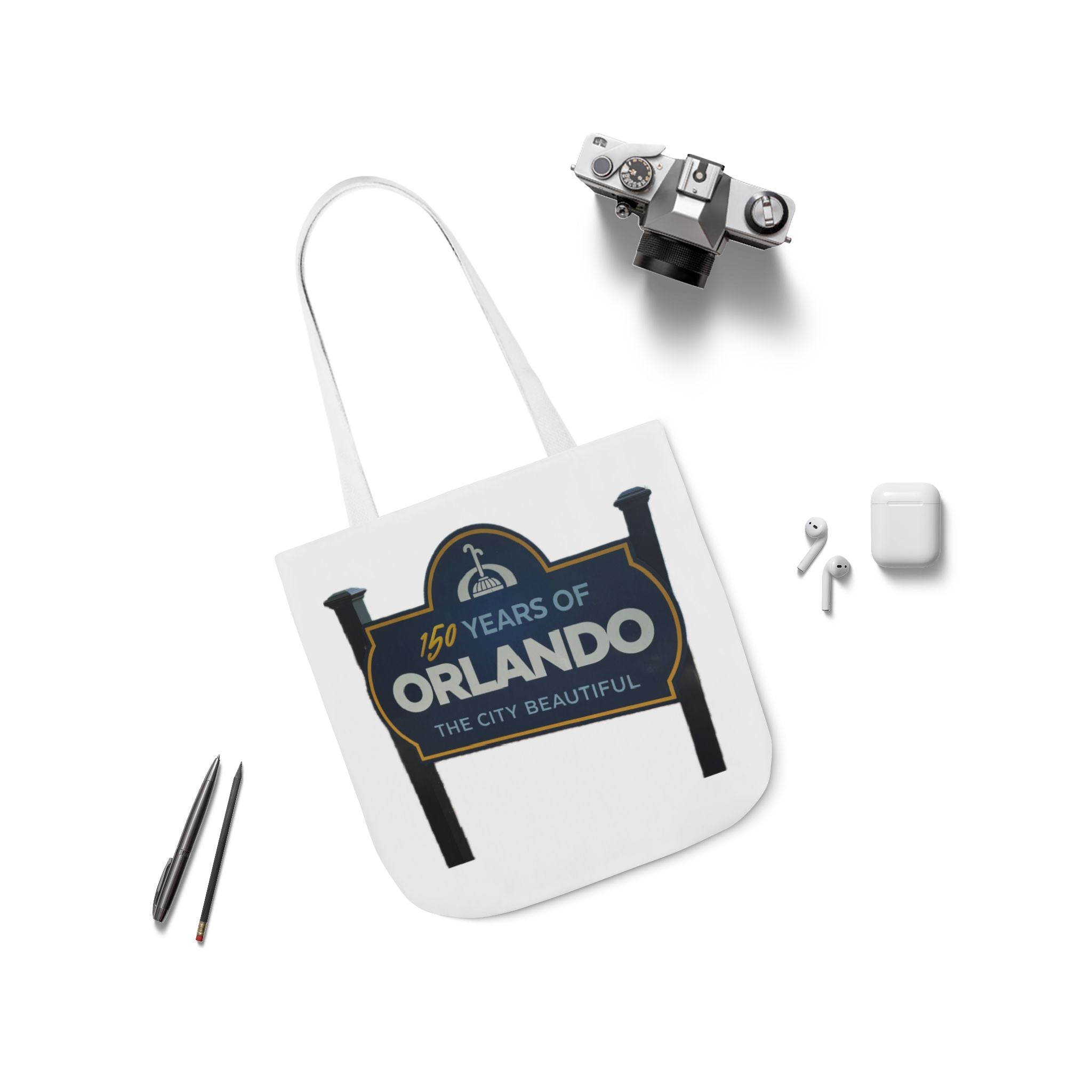 Orlando 150 Years Commemorative Tote Bag – The City Beautiful Canvas Tote