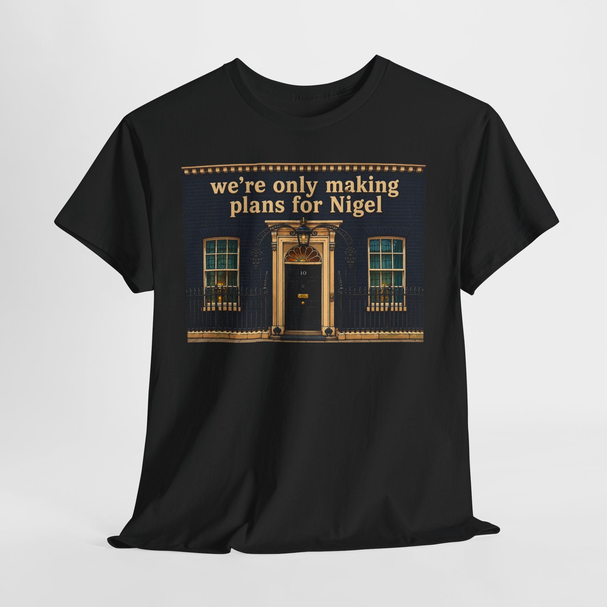 “We’re Only Making Plans for Nigel” Graphic T‑Shirt