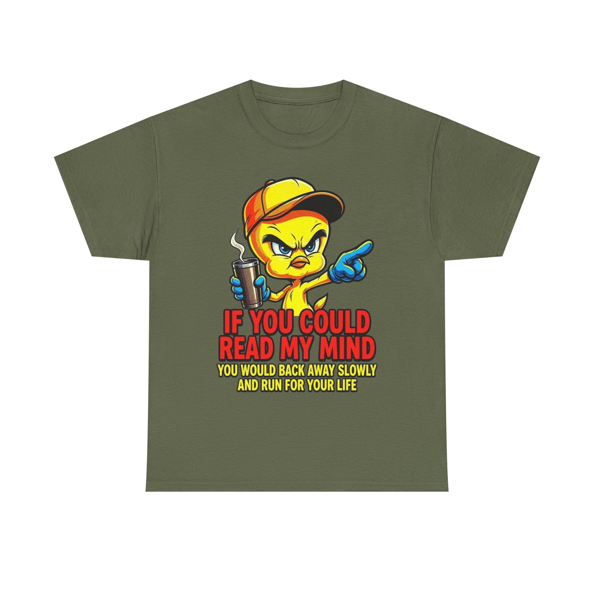 T-Shirt — “If You Could Read My Mind” Tweety Graphic Tee