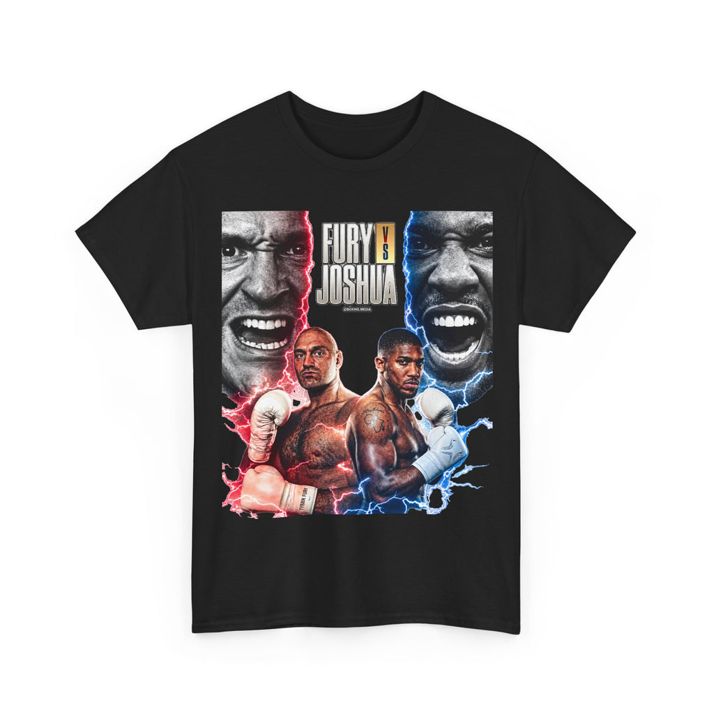 Fury vs Joshua Boxing Tee — Heavyweight Fight Night Graphic T-Shirt