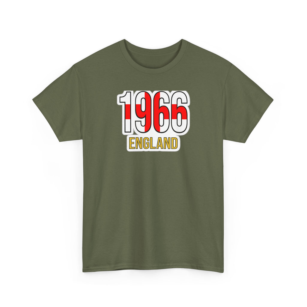 1966 England T‑Shirt – Retro World Cup Winners Football Tee