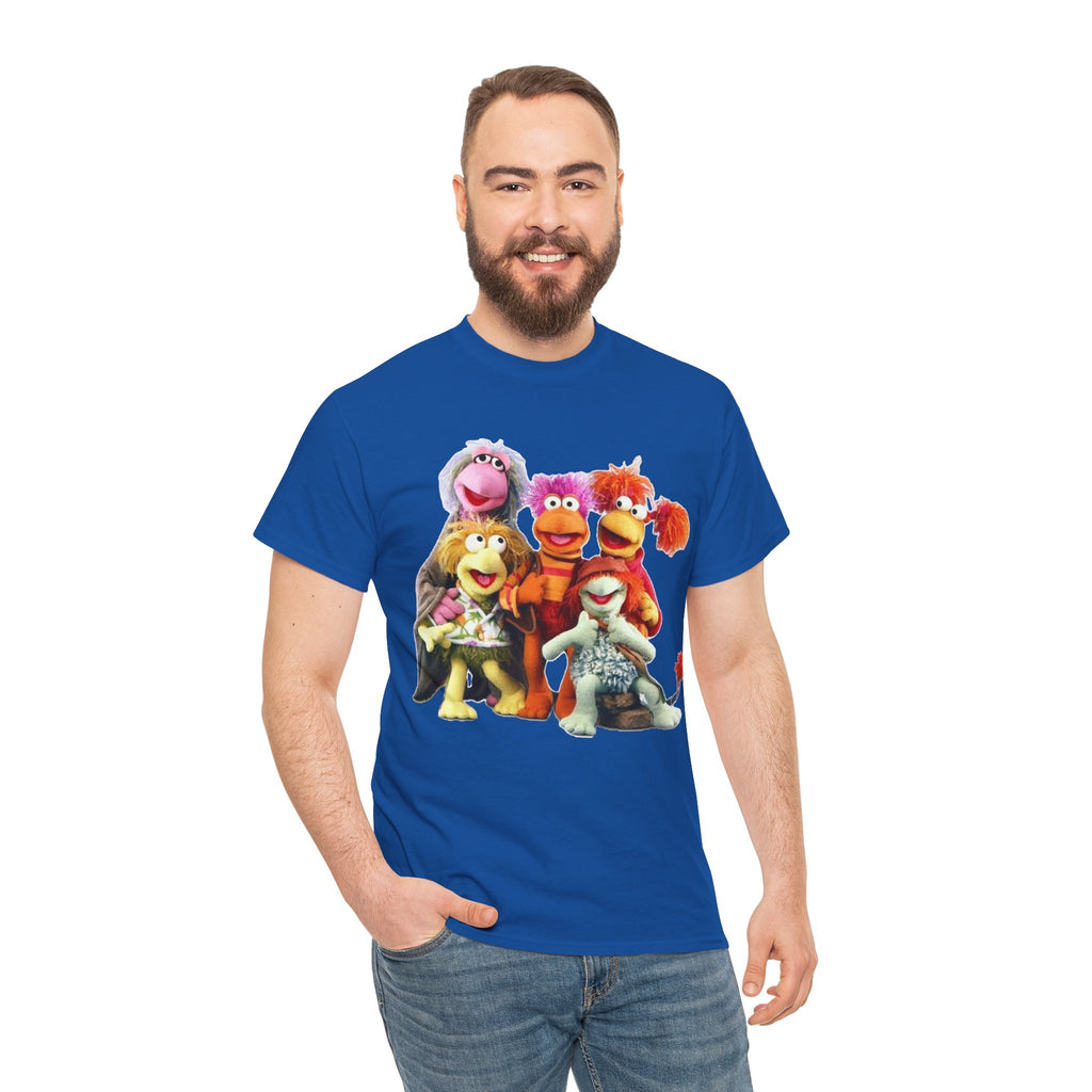 Fraggle Rock Characters T-Shirt — Vintage 80s Kids TV Crew Tee