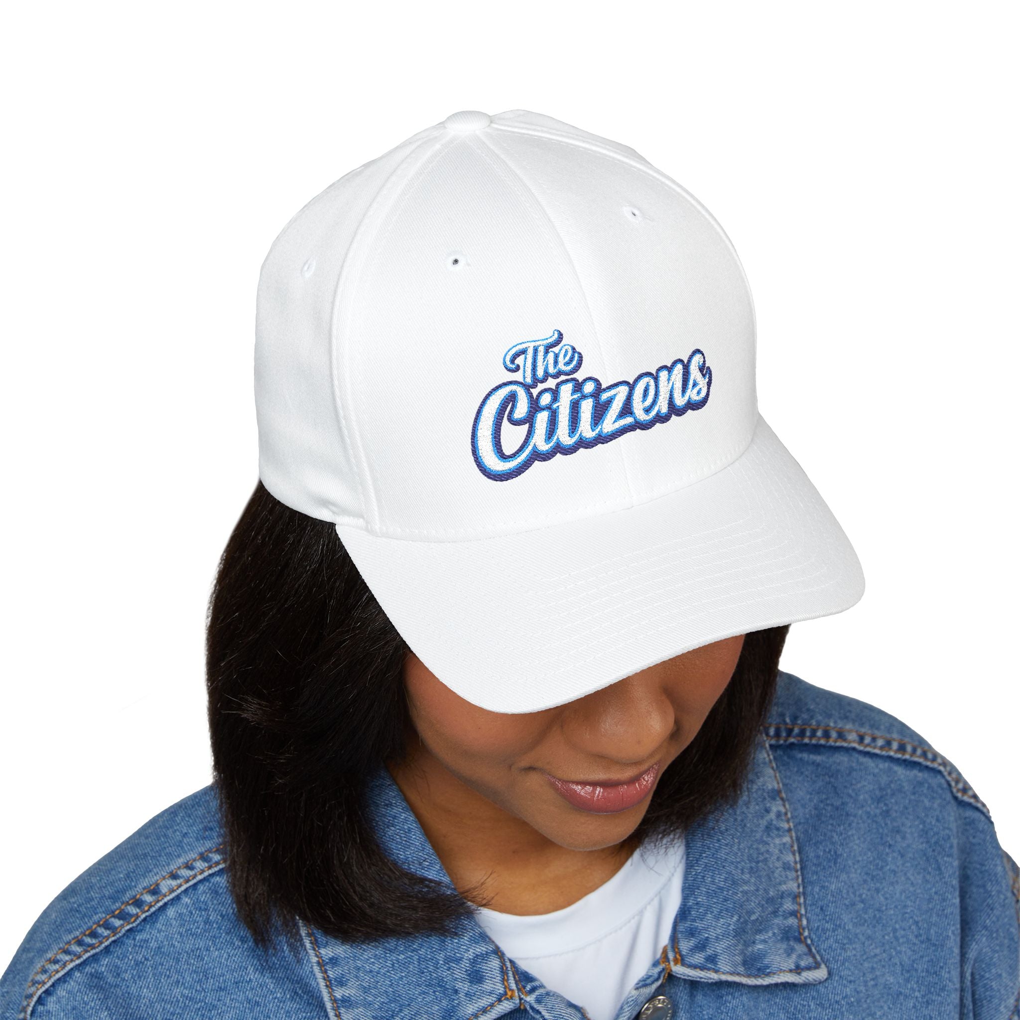 The Citizens Embroidered Cap — Classic Script Baseball Hat