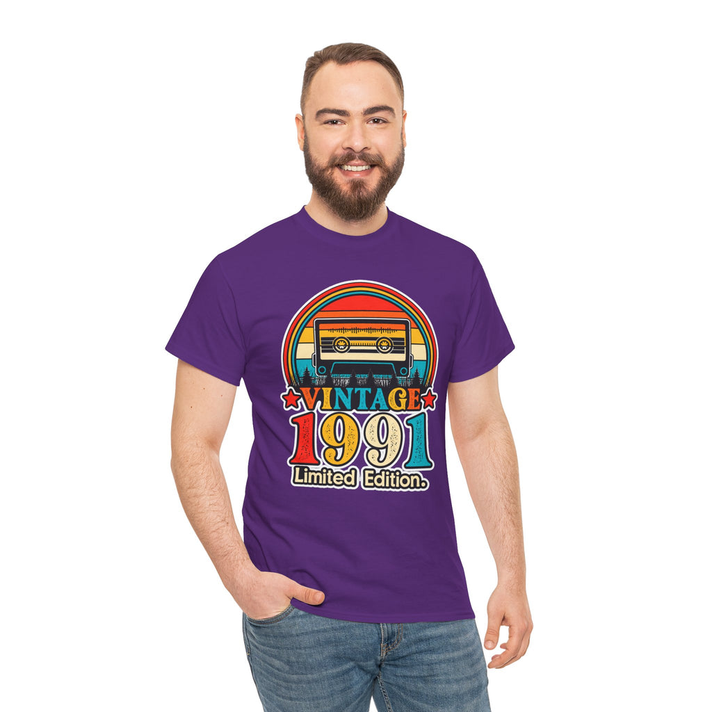 1991 Vintage Limited Edition Cotton T-Shirt