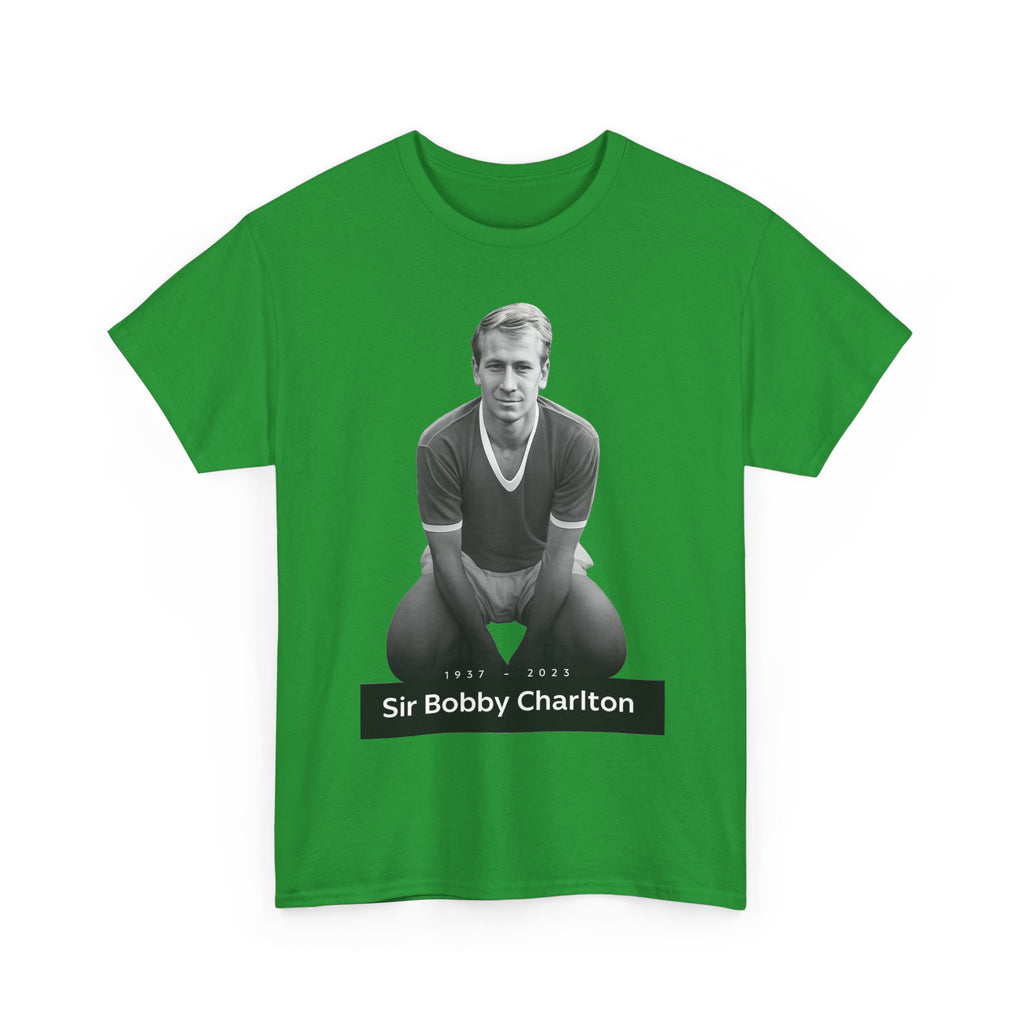 Sir Bobby Charlton Football Legend Cotton T‑Shirt