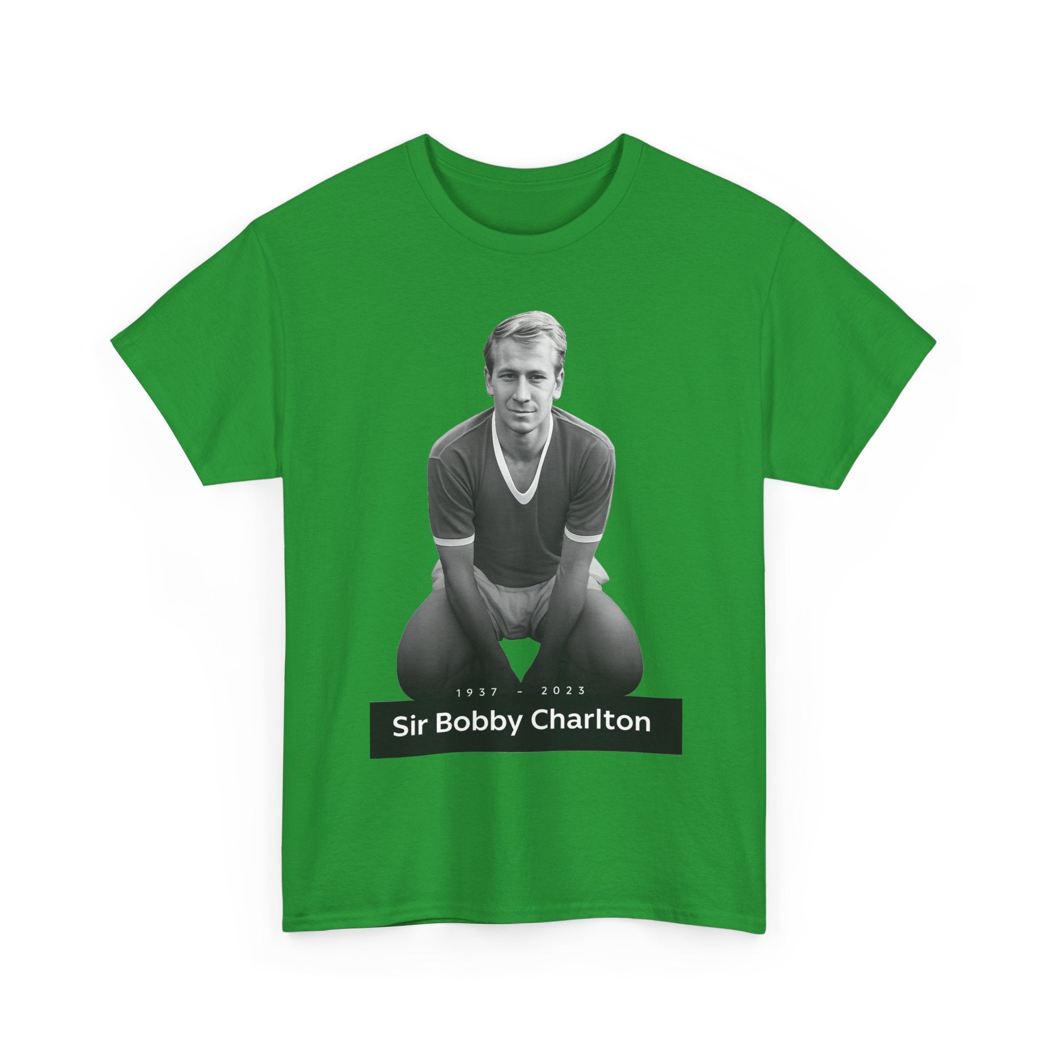 Sir Bobby Charlton Football Legend Cotton T‑Shirt
