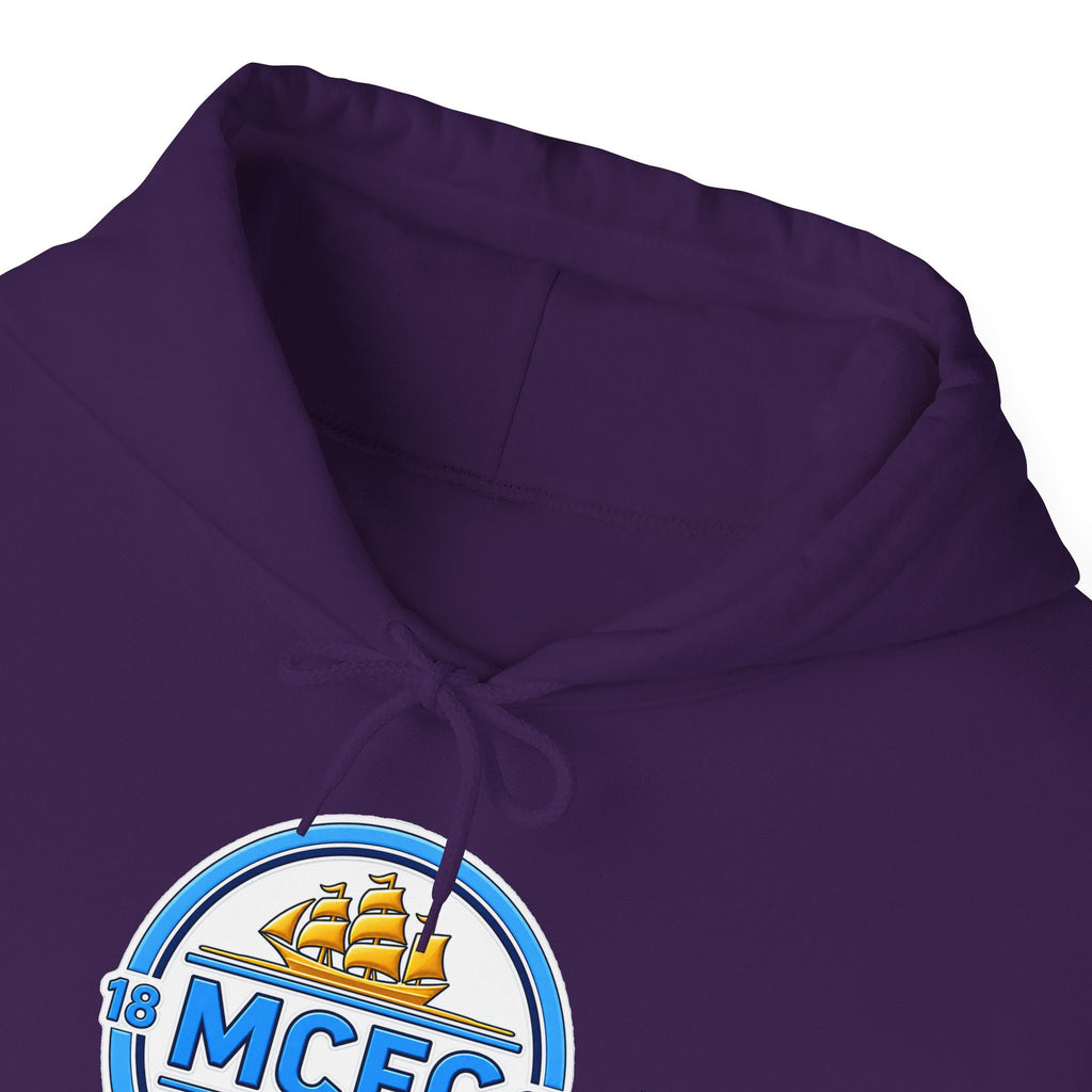 MCFC Logo Hoodie – Vintage Football Club Crest Pullover