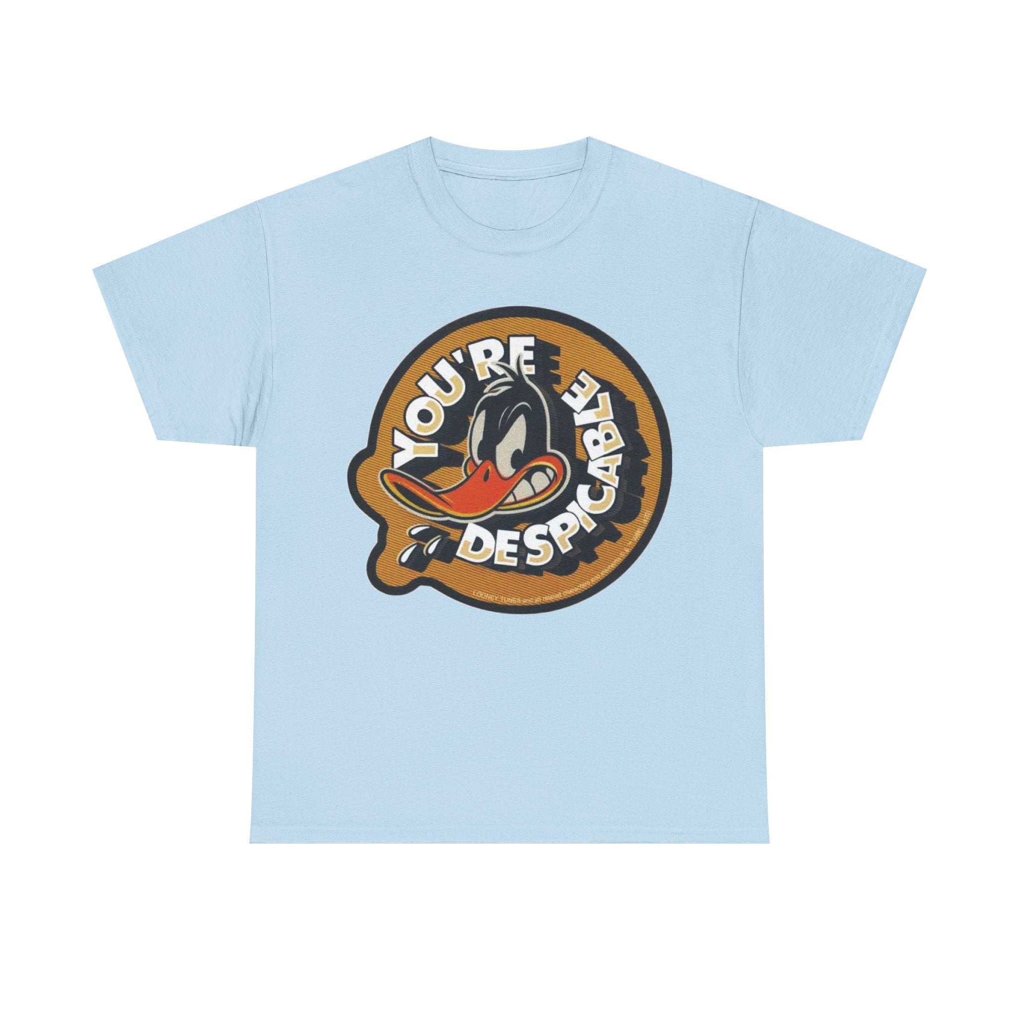 Vintage Daffy Duck Graphic Tee — “You're Despicable” Retro Cartoon Shirt