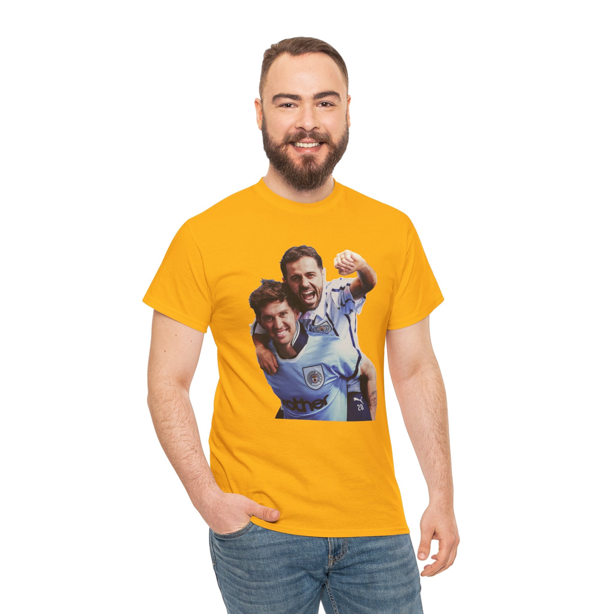 Bernardo Silva & John Stones Manchester City Legends T-Shirt