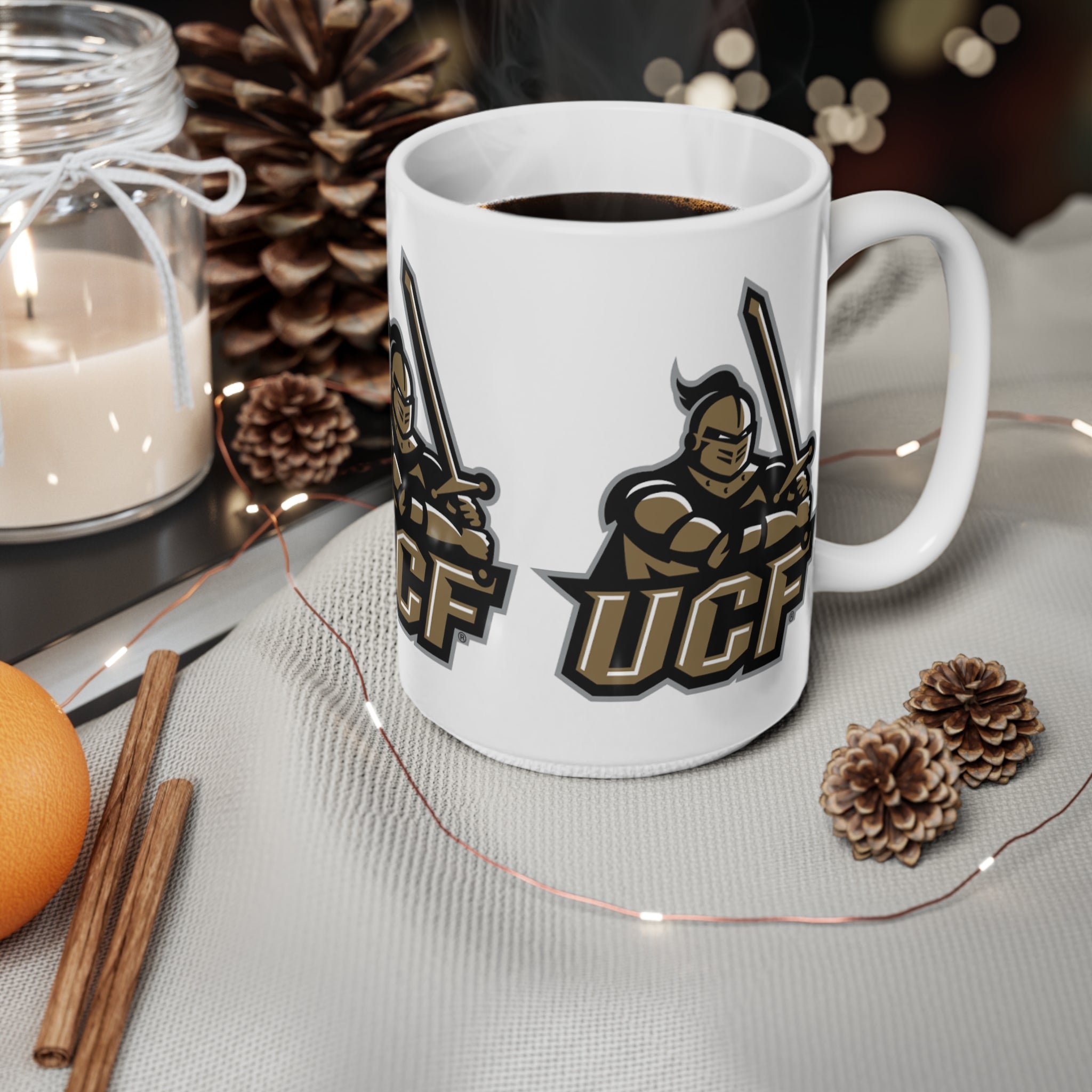 UCF Knights Ceramic Coffee Mug — 11oz & 15oz School Logo