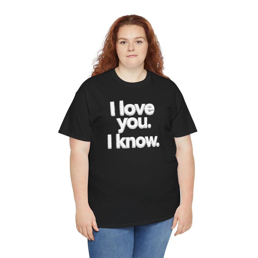 I Love You I Know Saying T‑Shirt from Star Wars