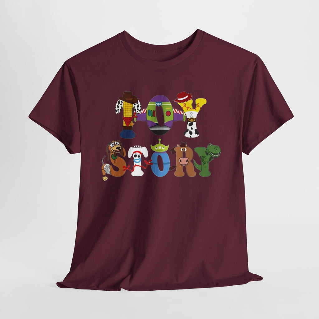 Toy Story Character Name Tee — "Toy Story" Graphic T-Shirt