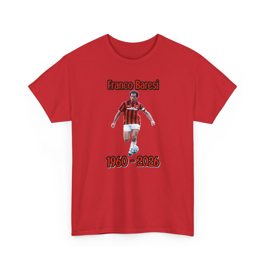 Franco Baresi 1960–2023 Memorial Soccer Tribute Tee