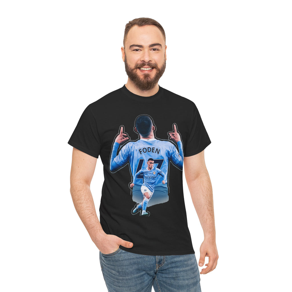 Phil Foden Soccer Fan T‑Shirt – Manchester City Jersey Graphic Tee
