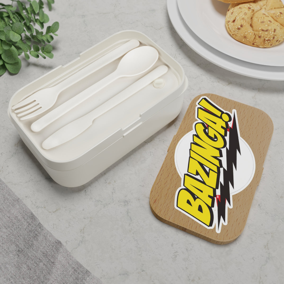 Bazinga! Graphic Bento Lunch Box.