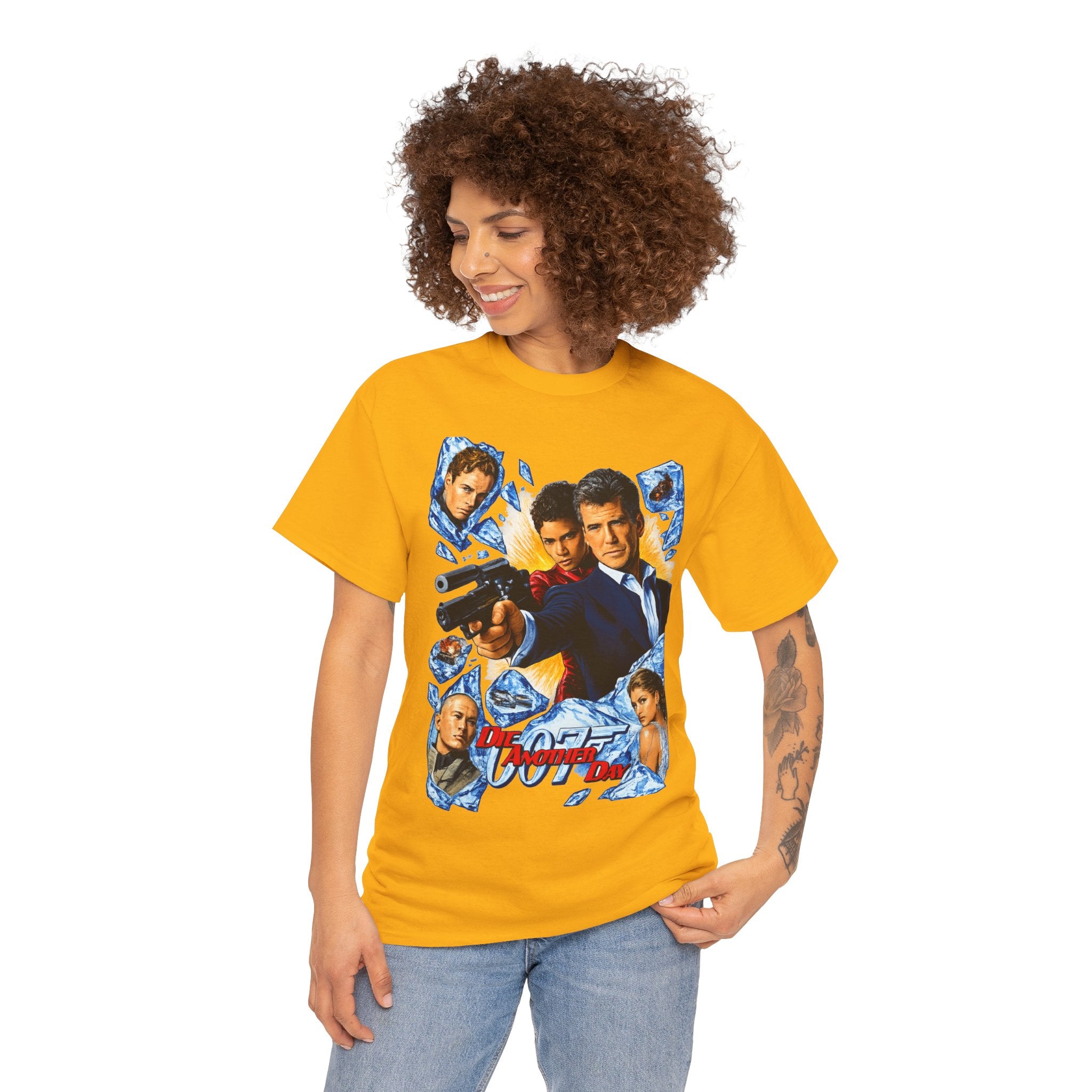 James Bond 007 Die Another Day Movie Poster Tee — Classic Spy Film Graphic T-Shirt