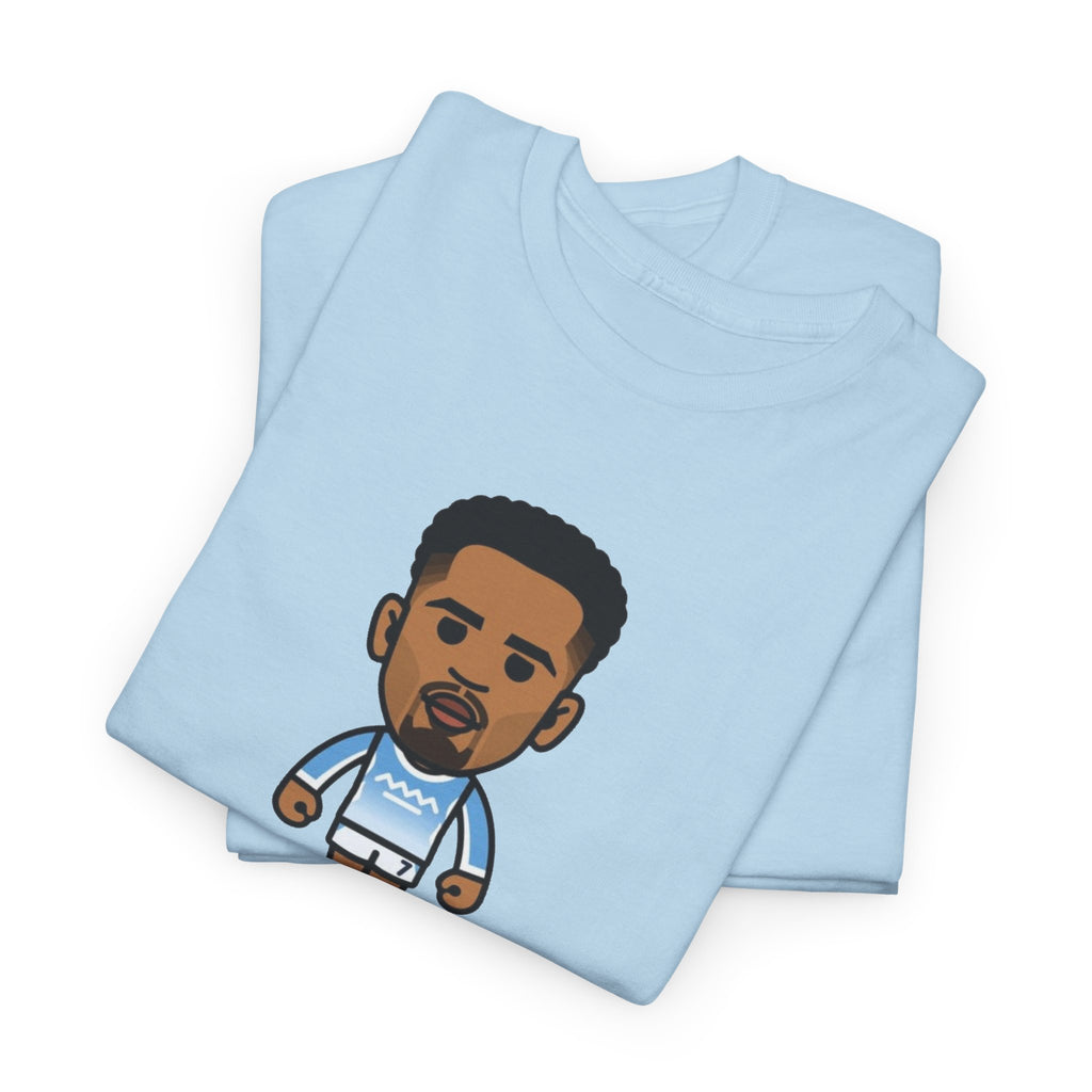 Iliman Ndiaye Manchester City Cartoon Cotton T-Shirt