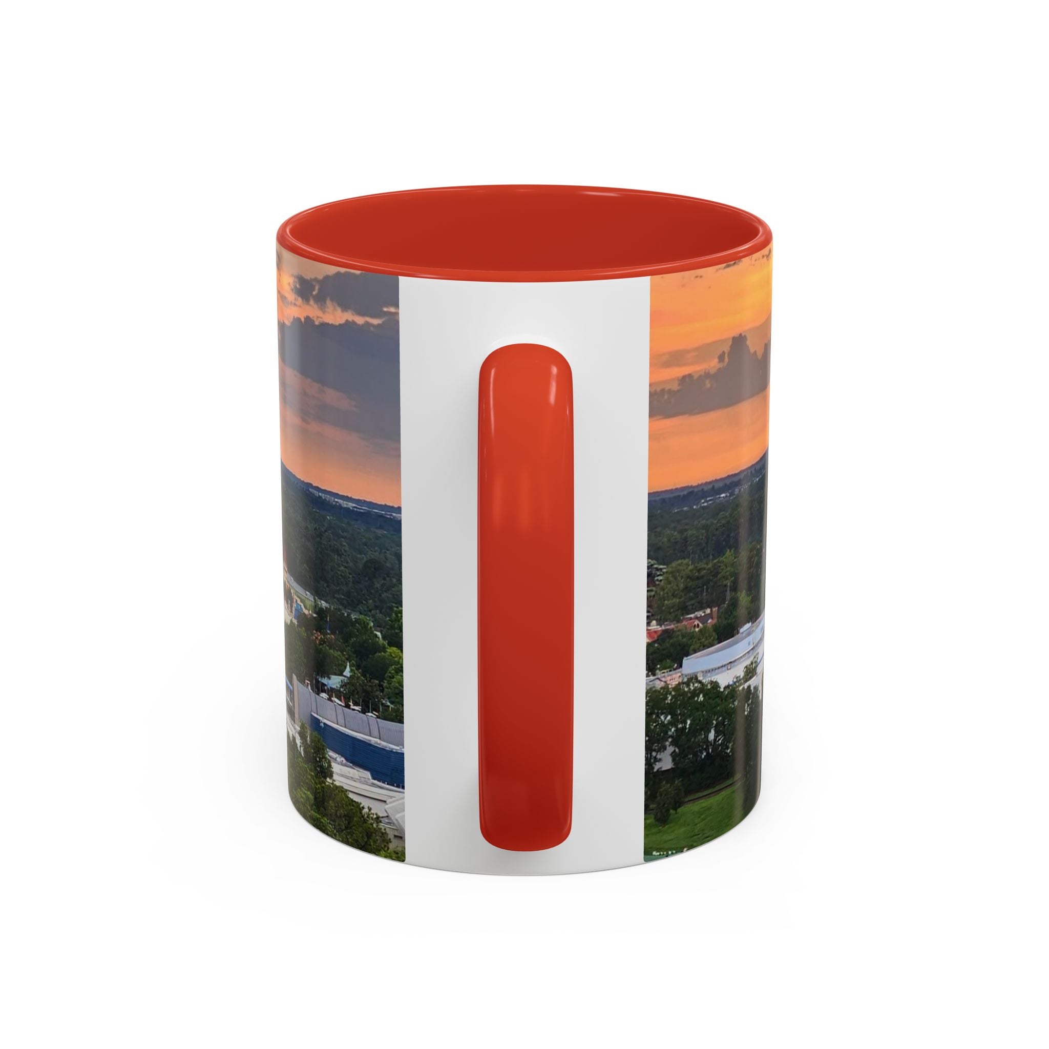 Disney Magic Kingdom Castle Sunset Coffee Mug (Accent, 11/15oz)