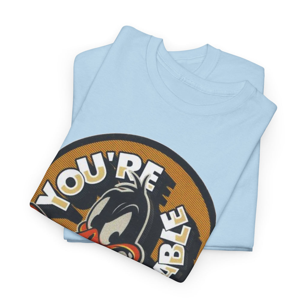 Vintage Daffy Duck Graphic Tee — “You're Despicable” Retro Cartoon Shirt