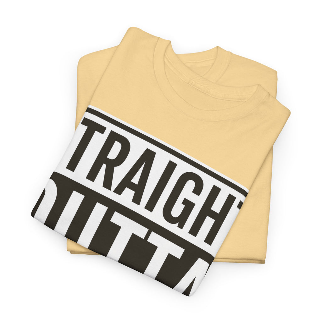 Straight Outta Patience T-Shirt — Funny Graphic Tee for Sarcastic Humor