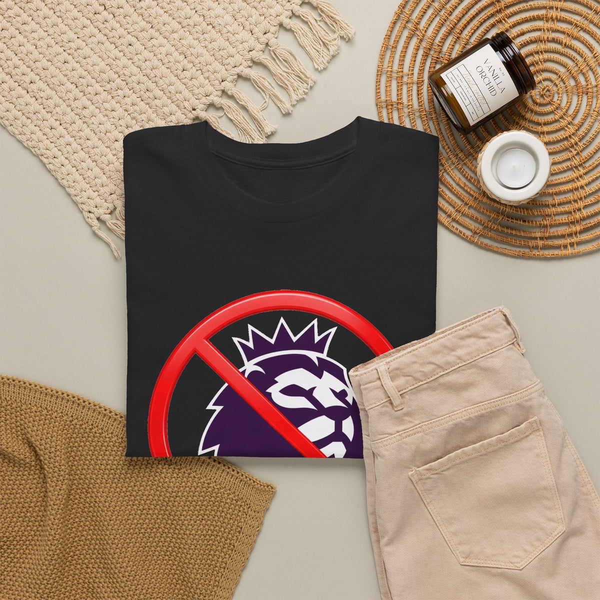No to the Premier League Tee — Anti-Premier Soccer Protest Shirt